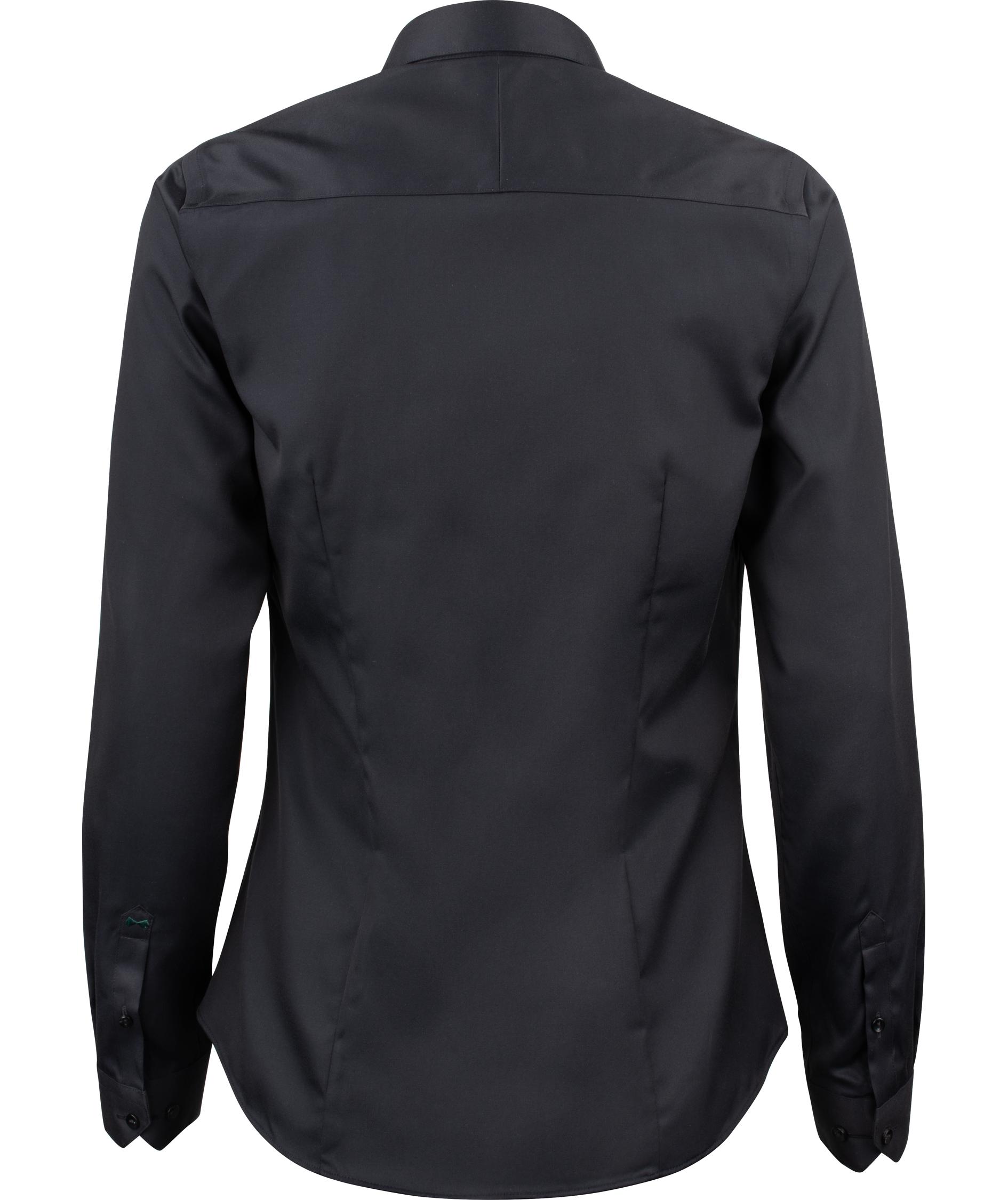 J. Harvest & Frost Twill Green Bow O1 lady fit skjorte