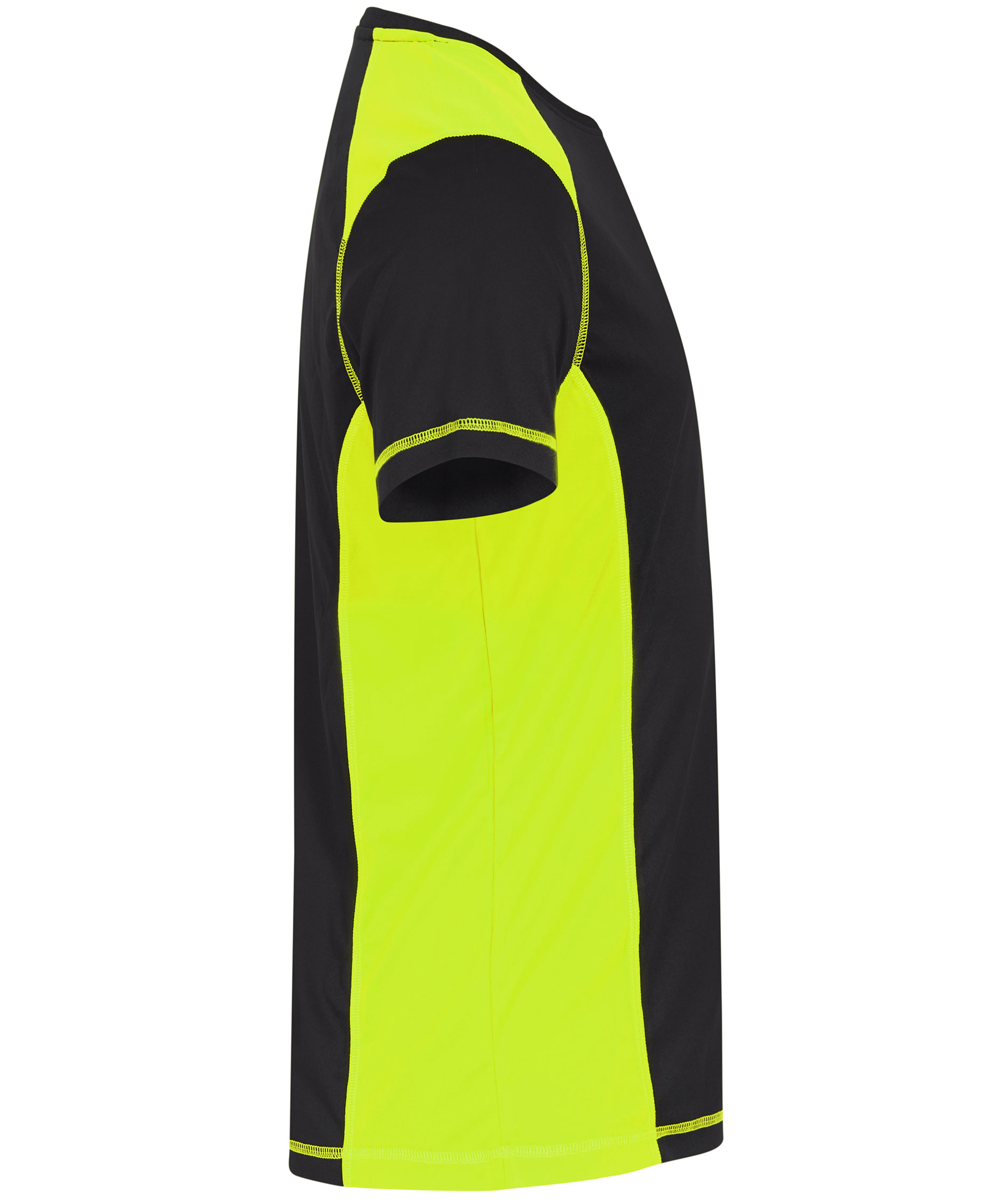 Clique Amibtion-T T-Shirt, Visibility Yellow, large image number 2