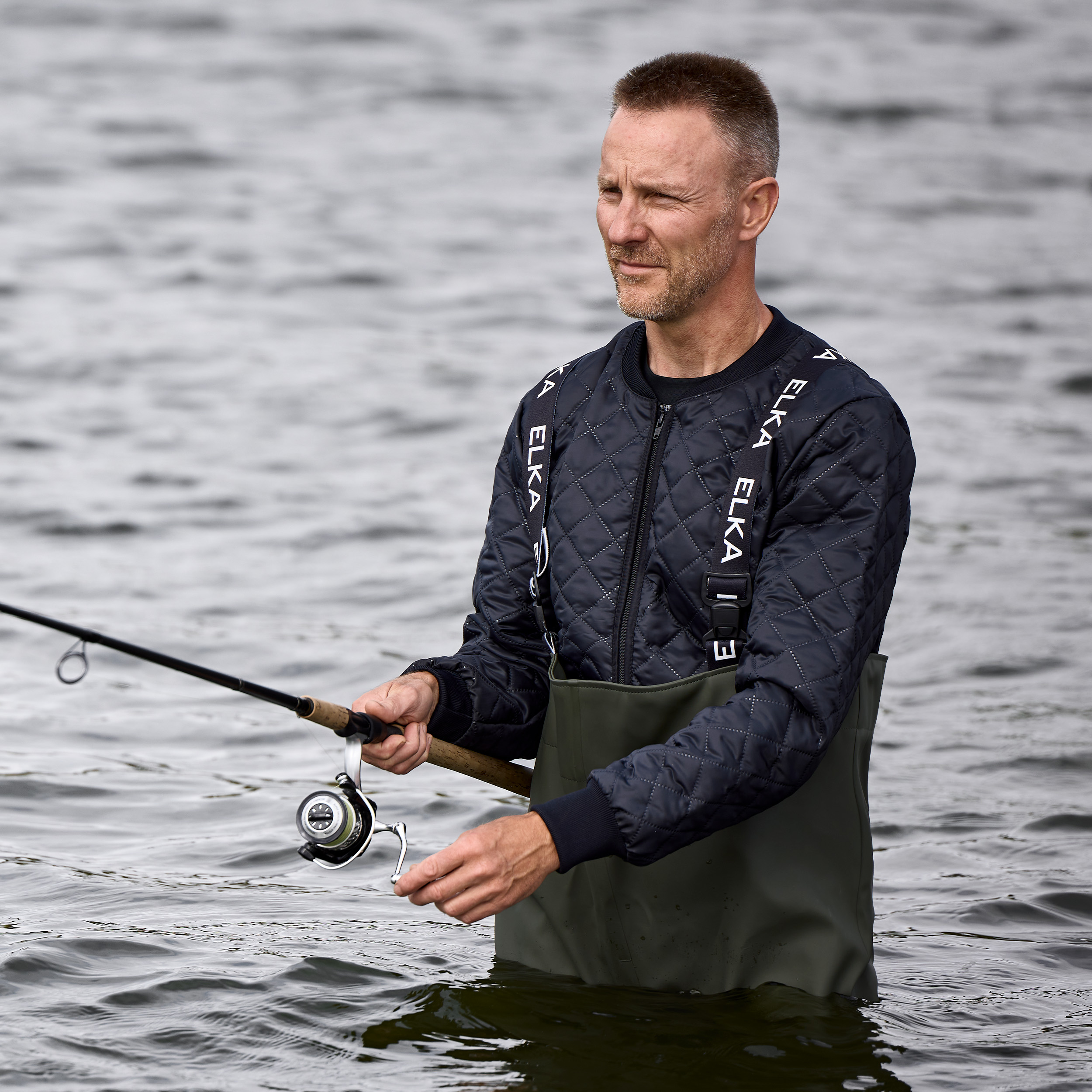 ELKA termojakke, Sort, large image number 5