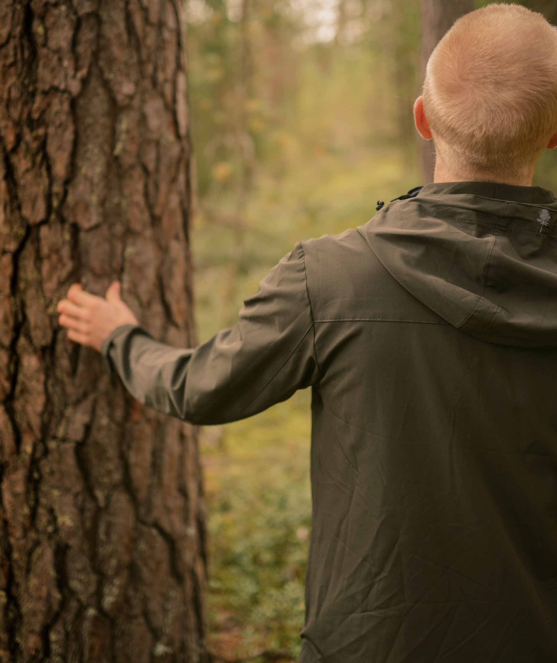 Pinewood Trail stretch jakke, M&oslash;rkegr&oslash;n, large image number 9