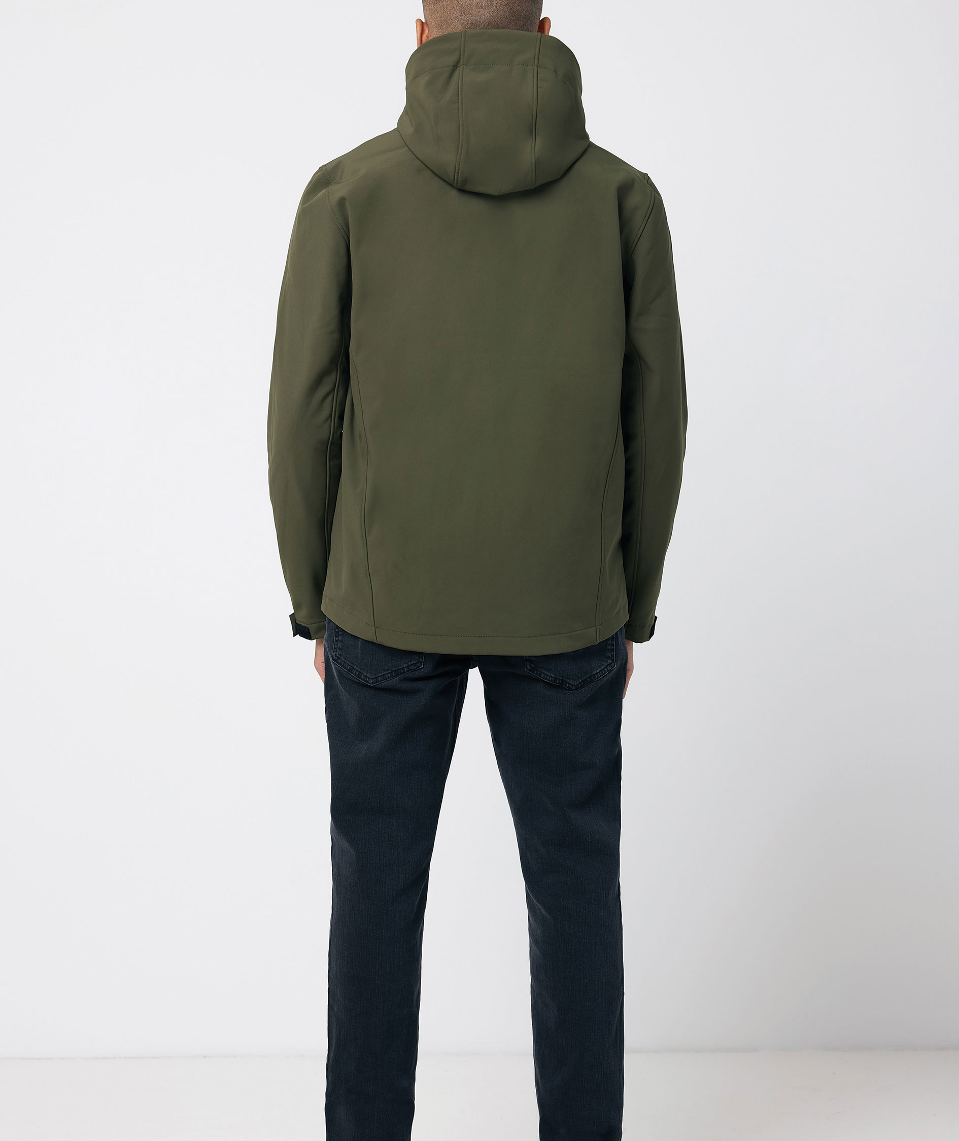 Iqoniq Makalu softshell jacket, Khaki, large image number 3