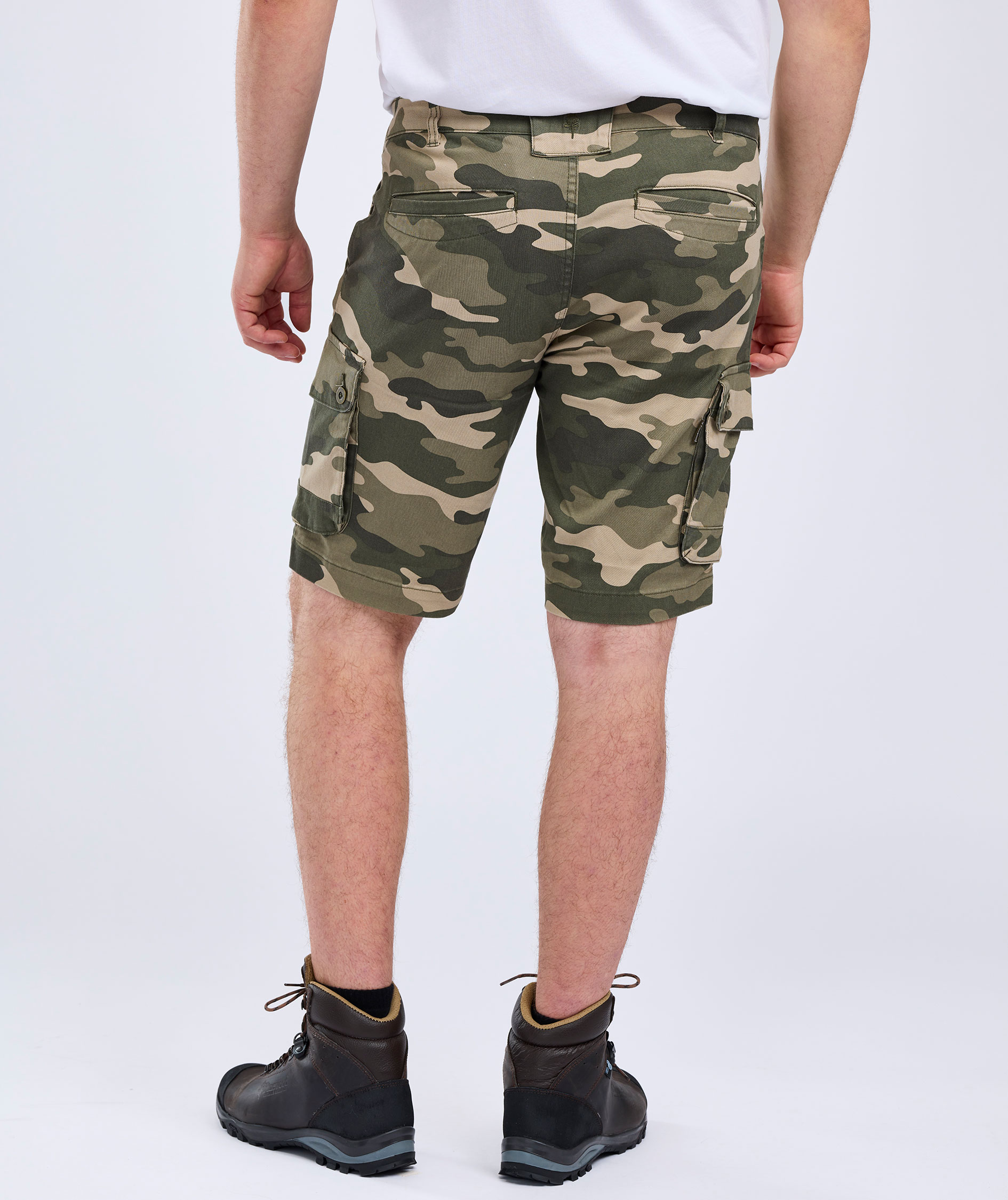 Pinewood Serengeti jagt- og friluftsshorts, Khaki Camo, large image number 3