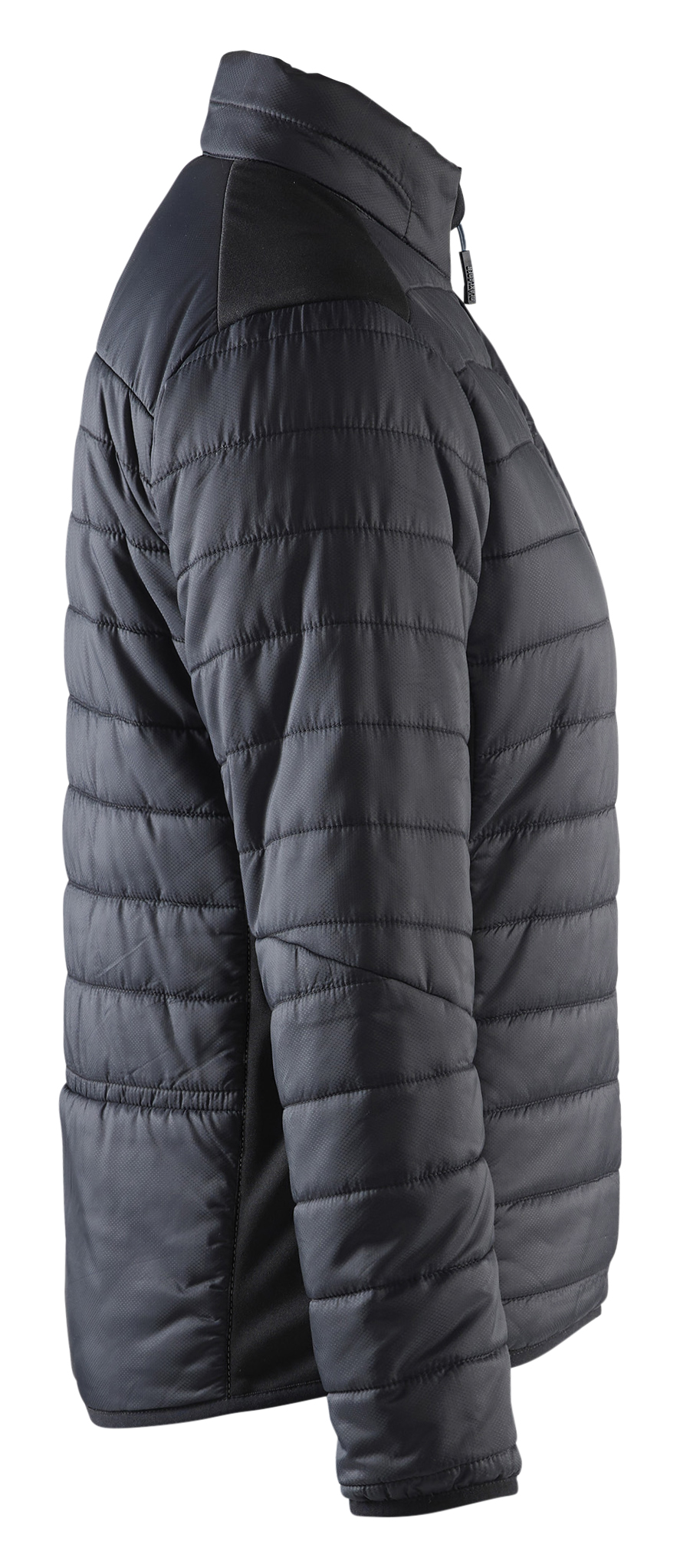 Bl&aring;kl&auml;der vattert dame jakke, Svart/M&oslash;rk Gr&aring;, large image number 3