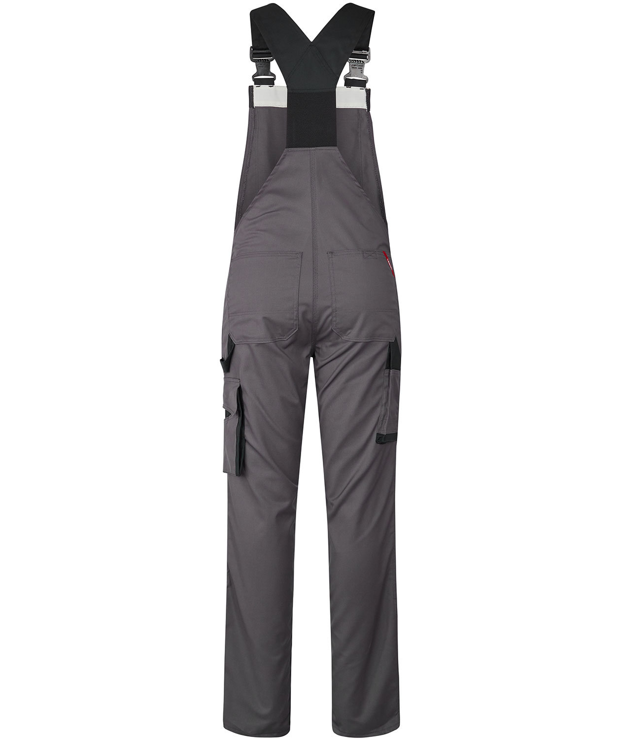 Engel Enterprise Slim Fit overall, Gr&aring;/Sort