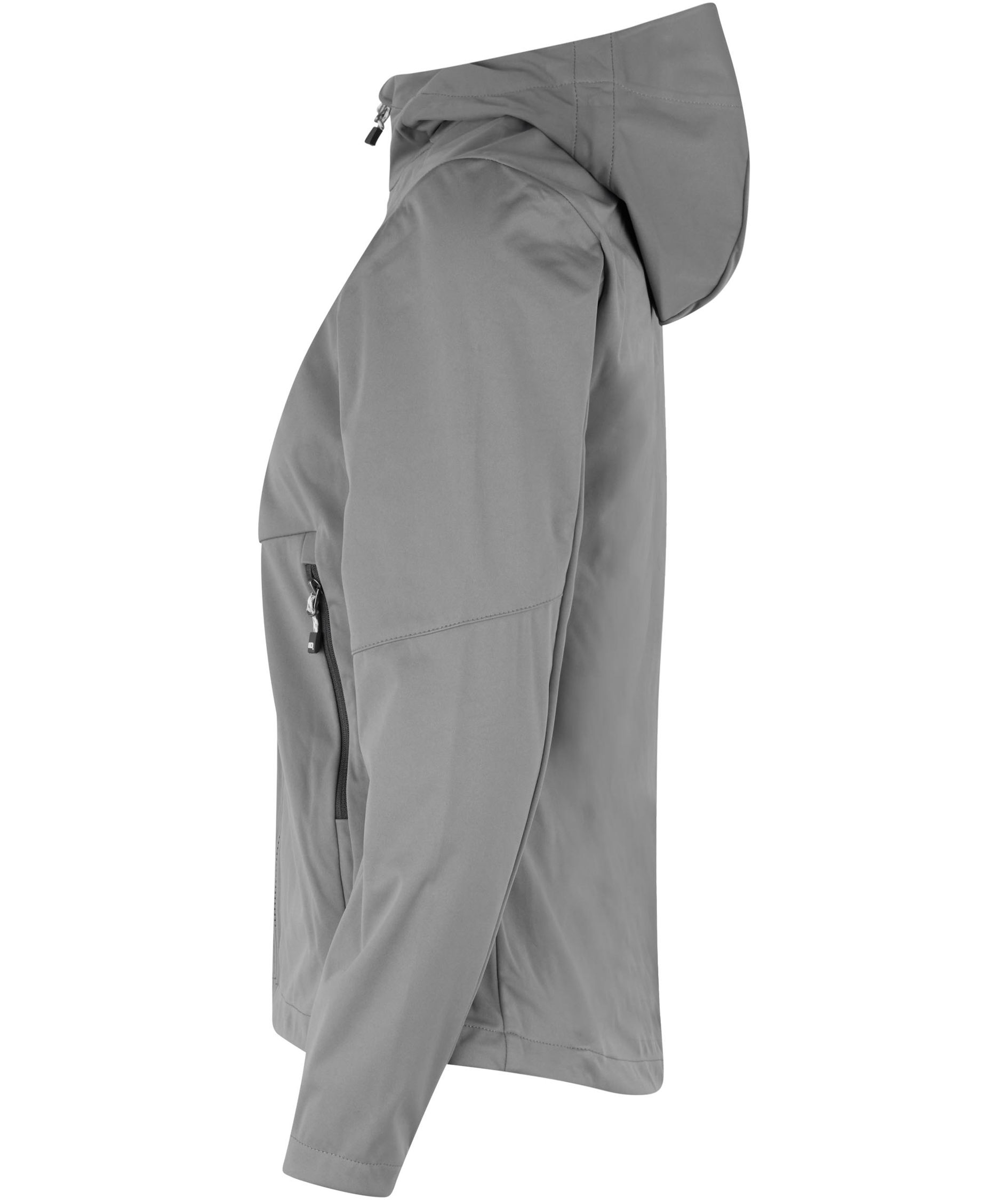 ID letv&aelig;gts dame softshelljakke, Gr&aring;, large image number 2