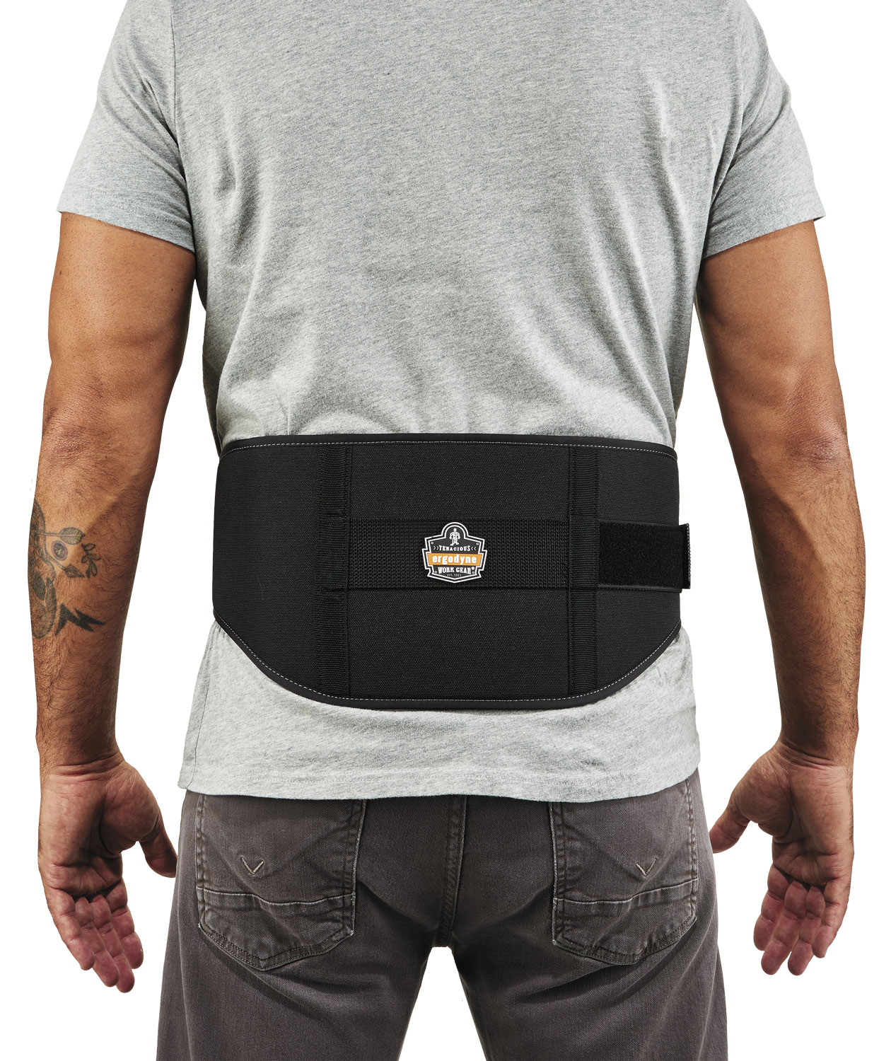 Ergodyne ProFlex 1500 st&oslash;ttebind til ryggen