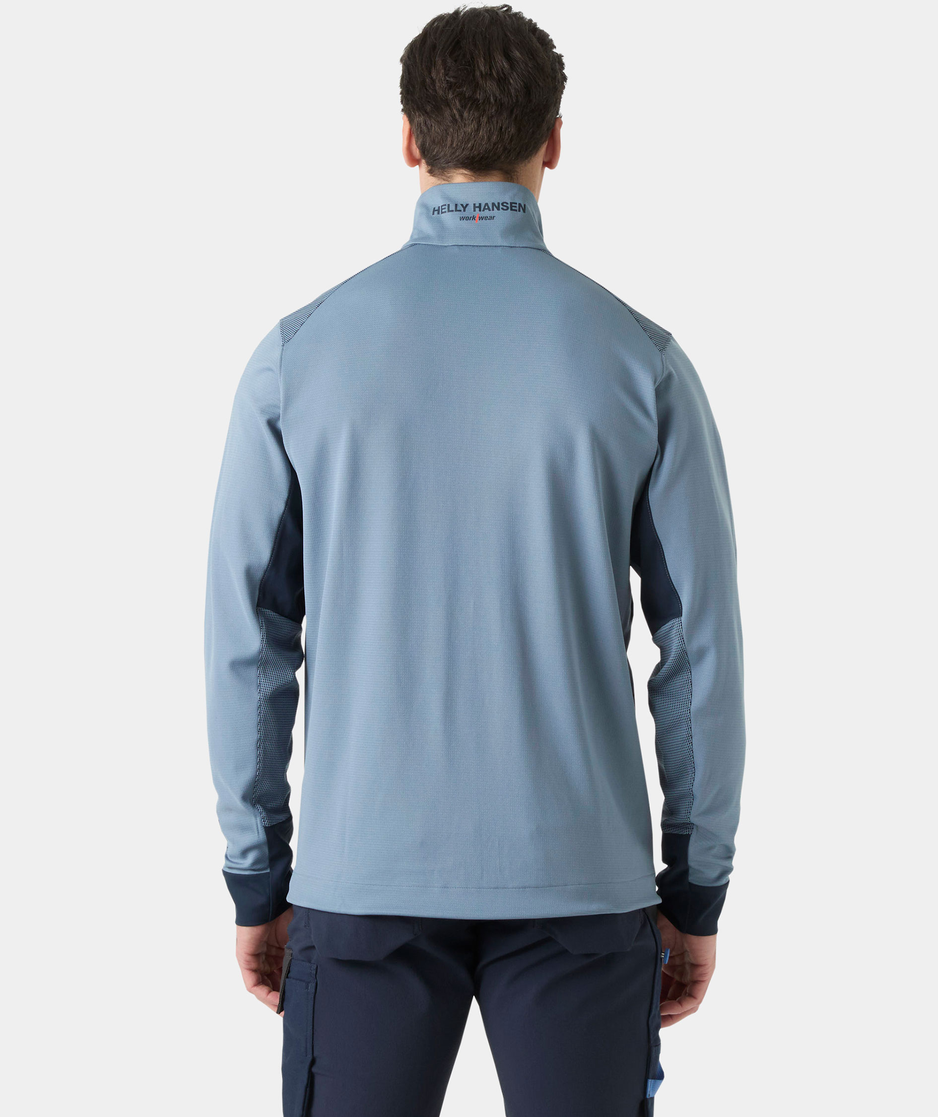 Helly Hansen Tech Active midlayer, Washed Navy/Navy, large image number 3
