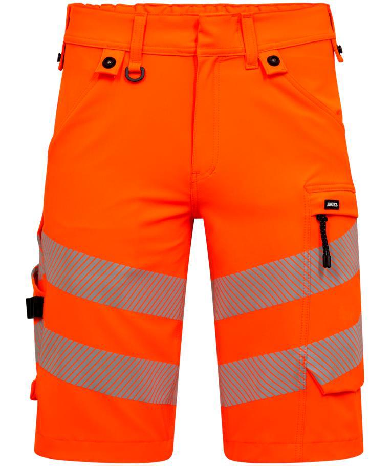 Engel Safety work shorts full stretch, Orange/Anthracite, Orange/Anthracite, swatch