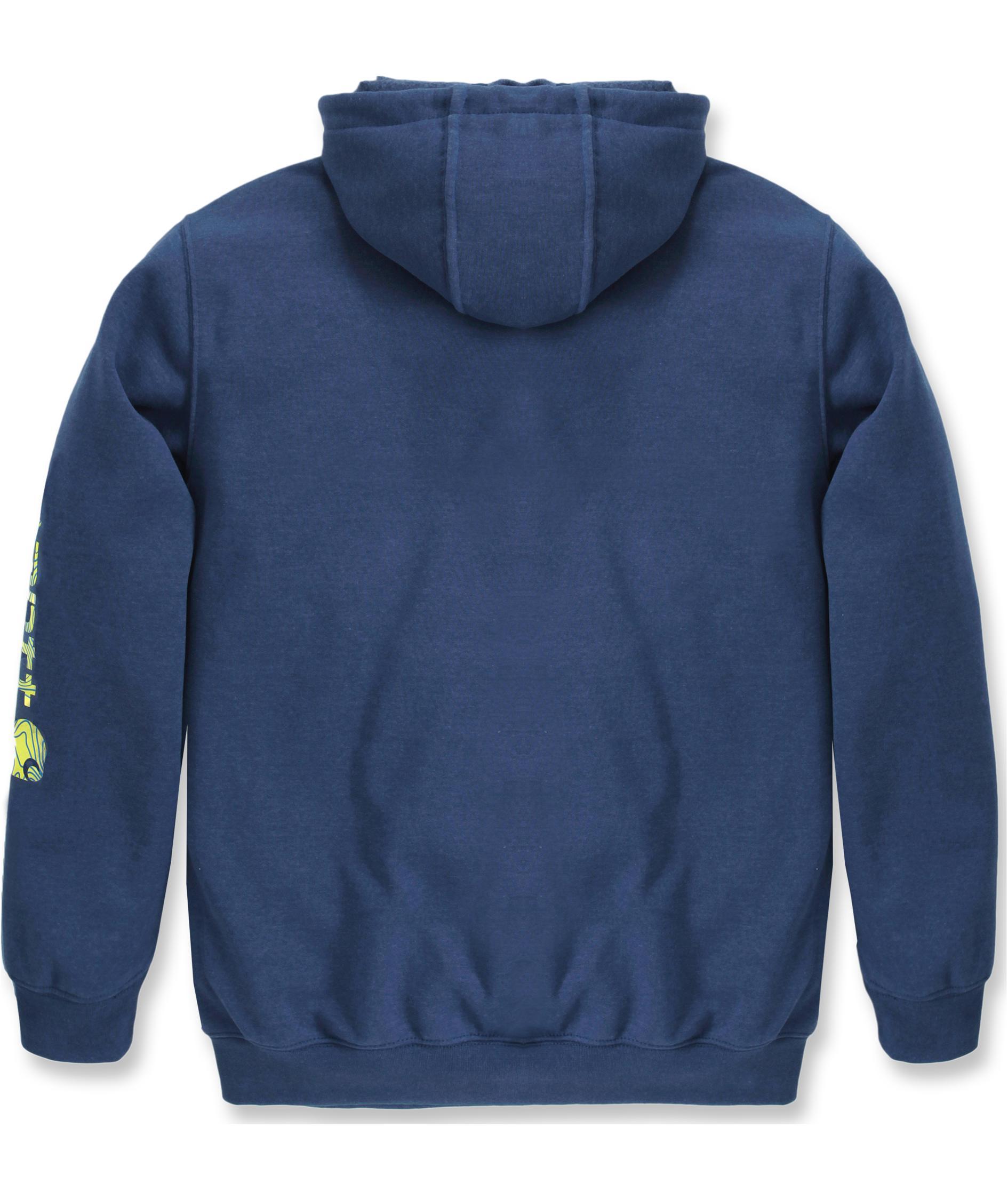 Carhartt Midweight hoodie, Deep Ocean Heather, large image number 2