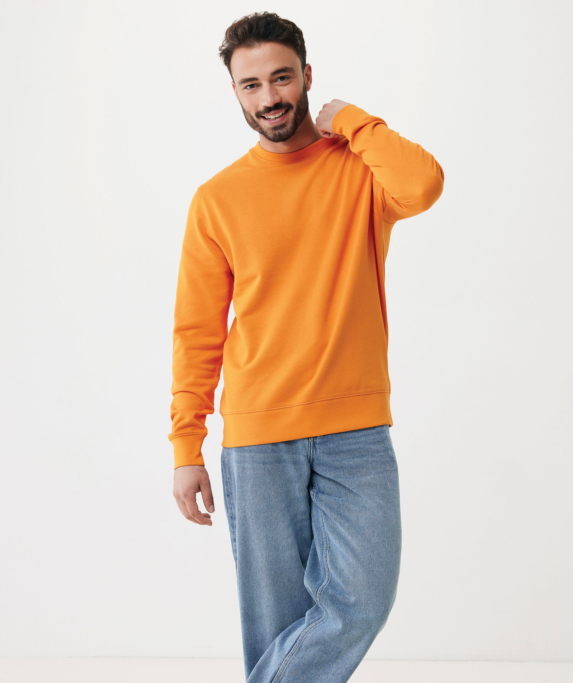 Iqoniq Etosha sweatshirt, Orange, large image number 14