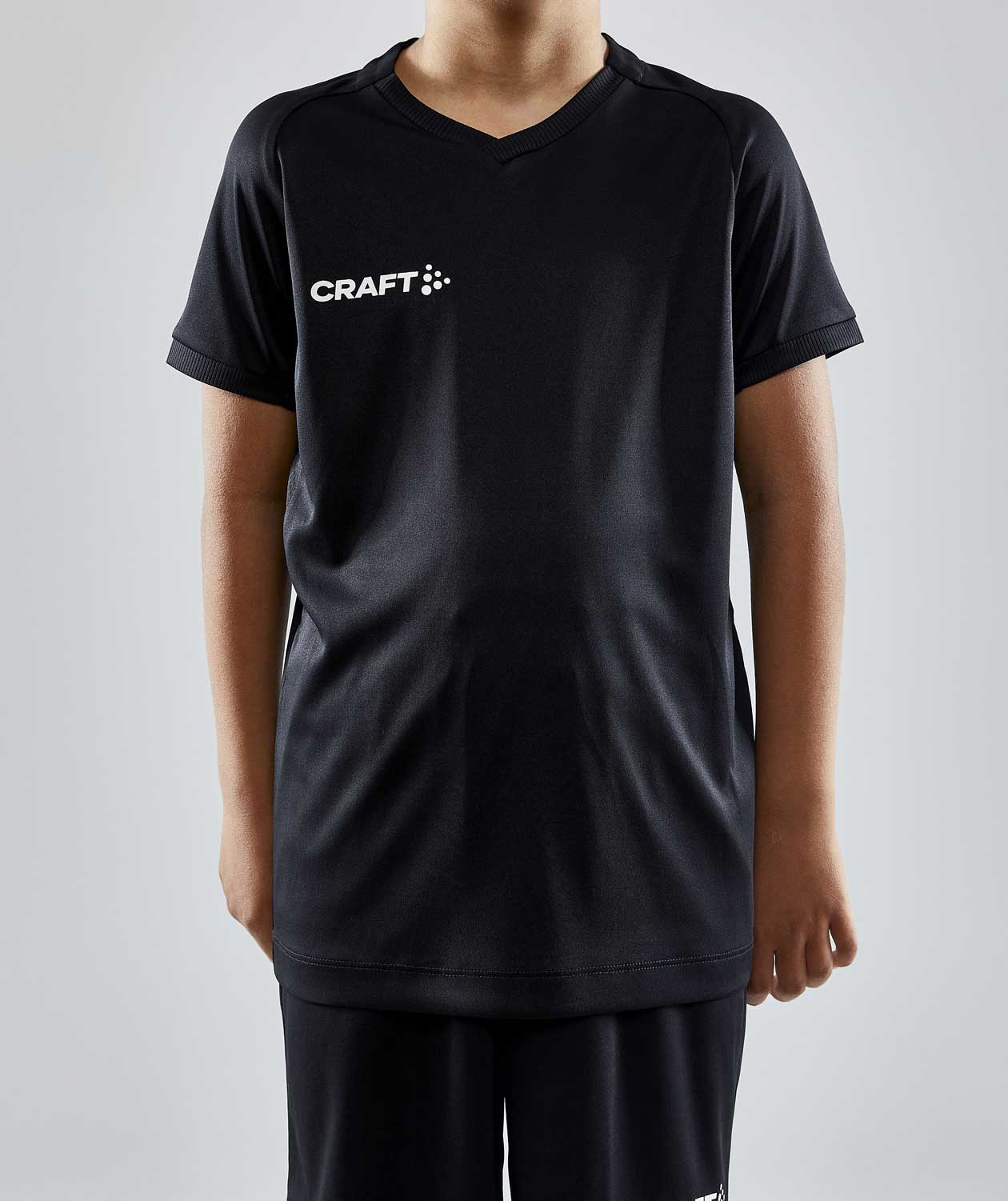 Craft Progress 2.0 Solid Jersey T-shirt til b&oslash;rn, Sort, large image number 1