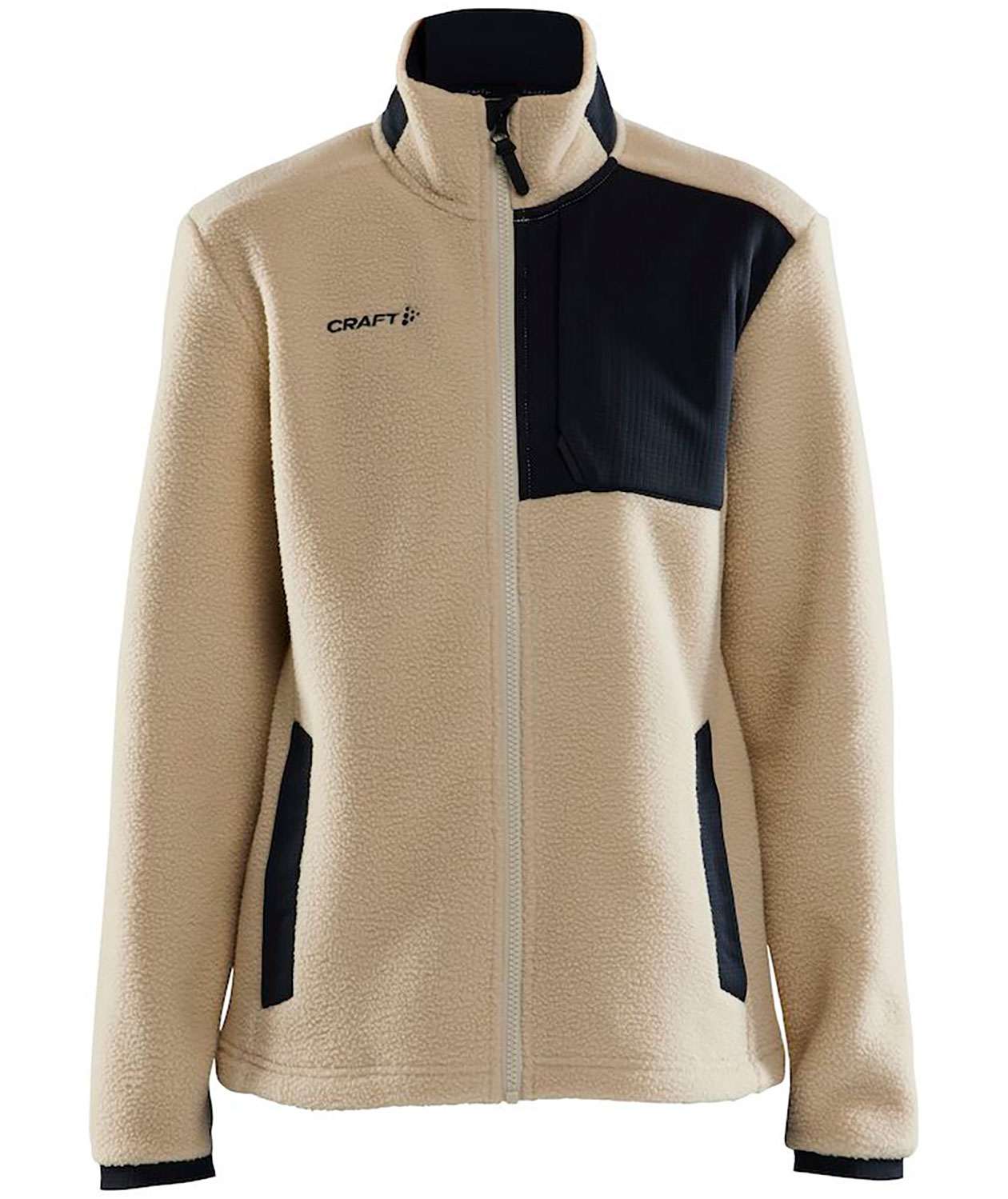 Craft ADV Explore p&auml;lsfiberjacka dam, Ecru-black