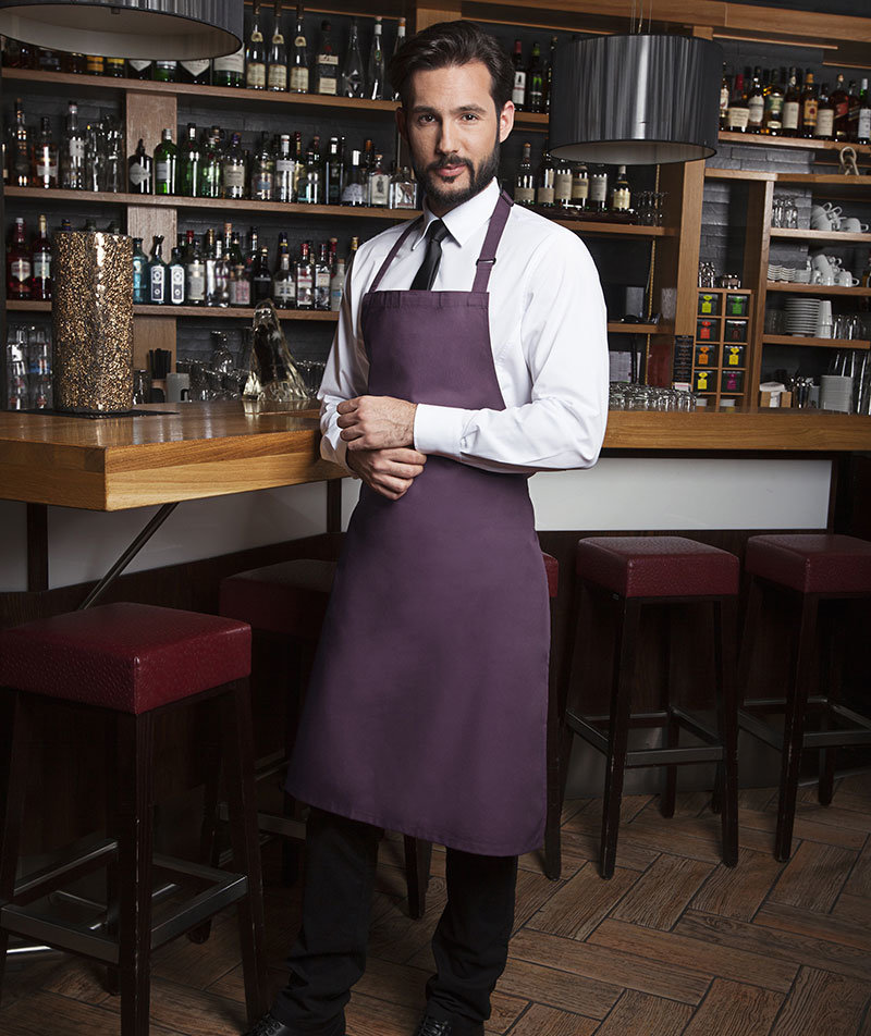 Karlowsky Basic Latzsch&uuml;rze, Aubergine Lila, Aubergine Lila, large image number 1