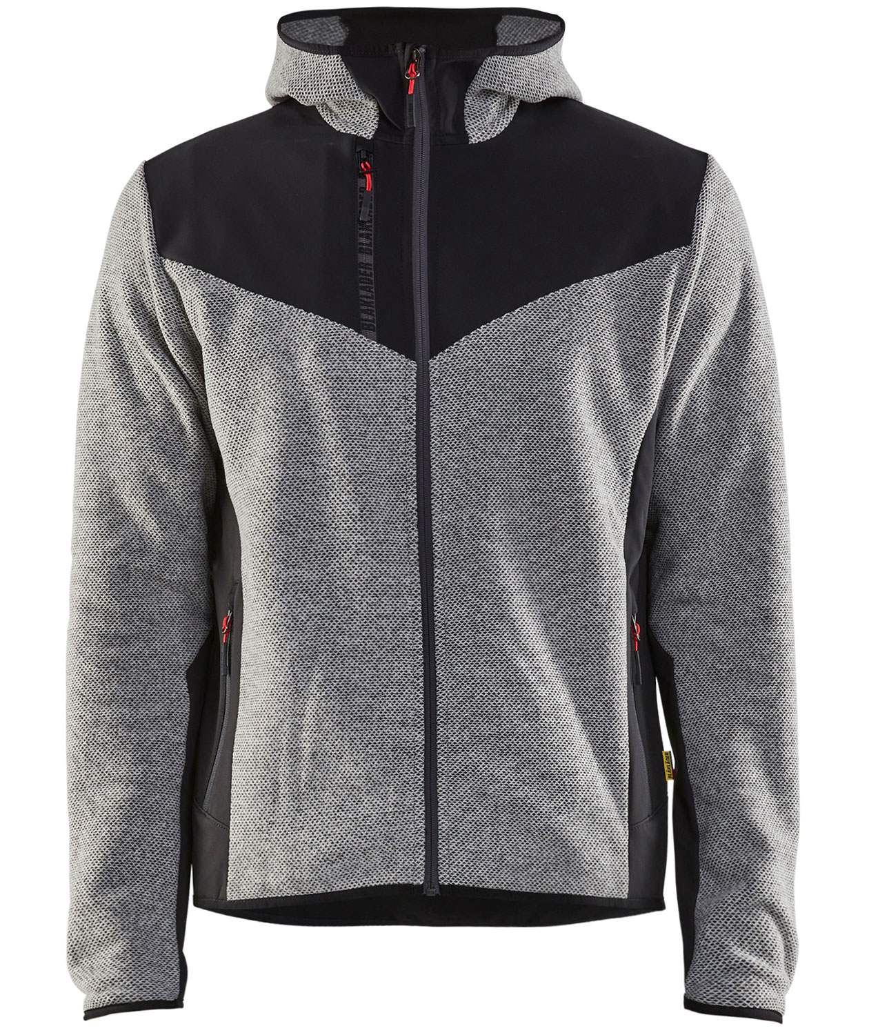 Gr&aring; fl&auml;ckig/svart