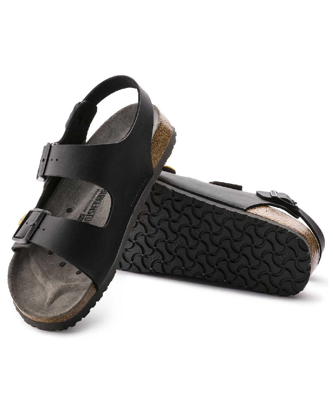 Birkenstock Milano ESD Regular Fit sandaler, Svart, large image number 2