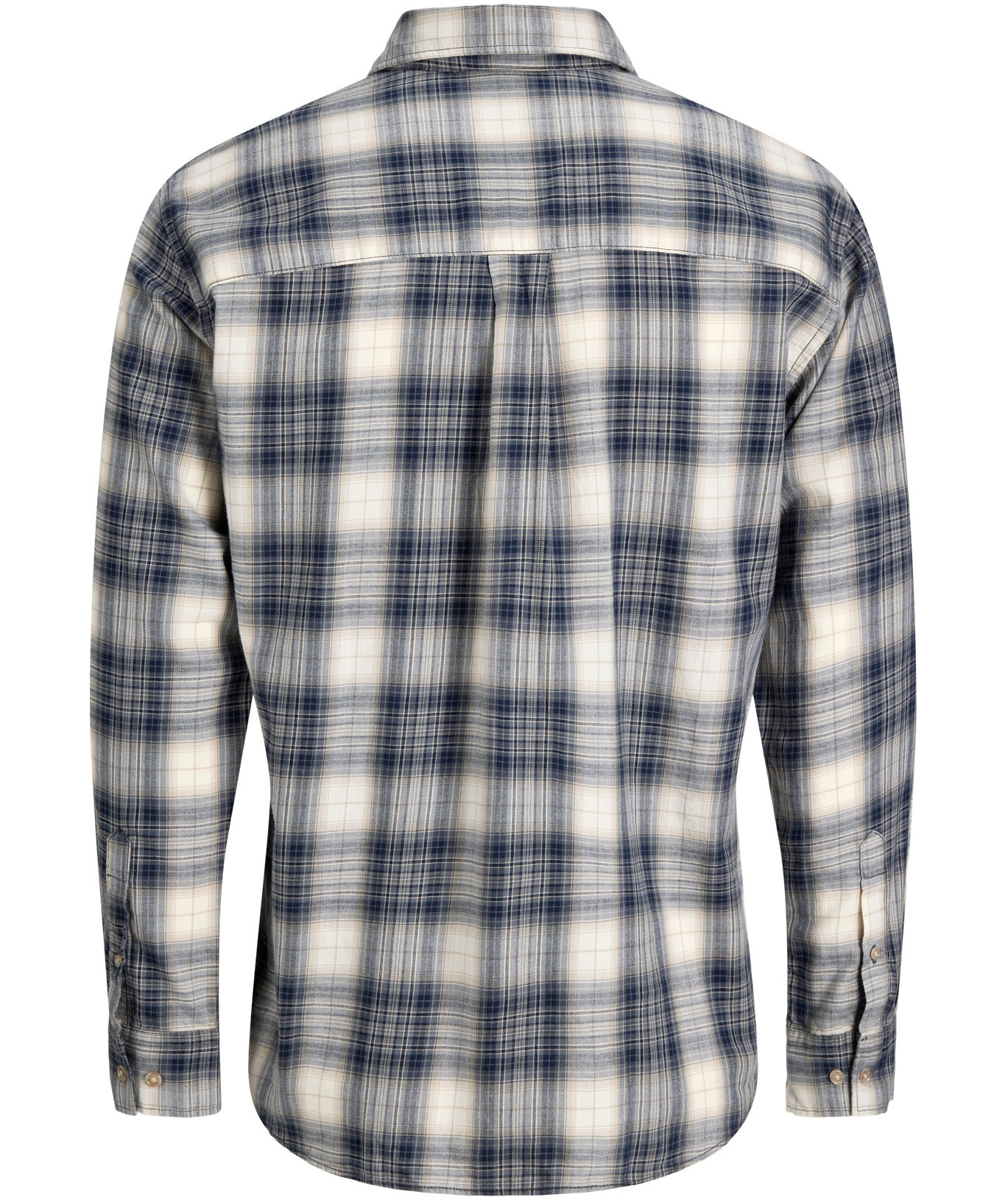 Jack & Jones JJJAMES flannel shirt, Cloud Dancer