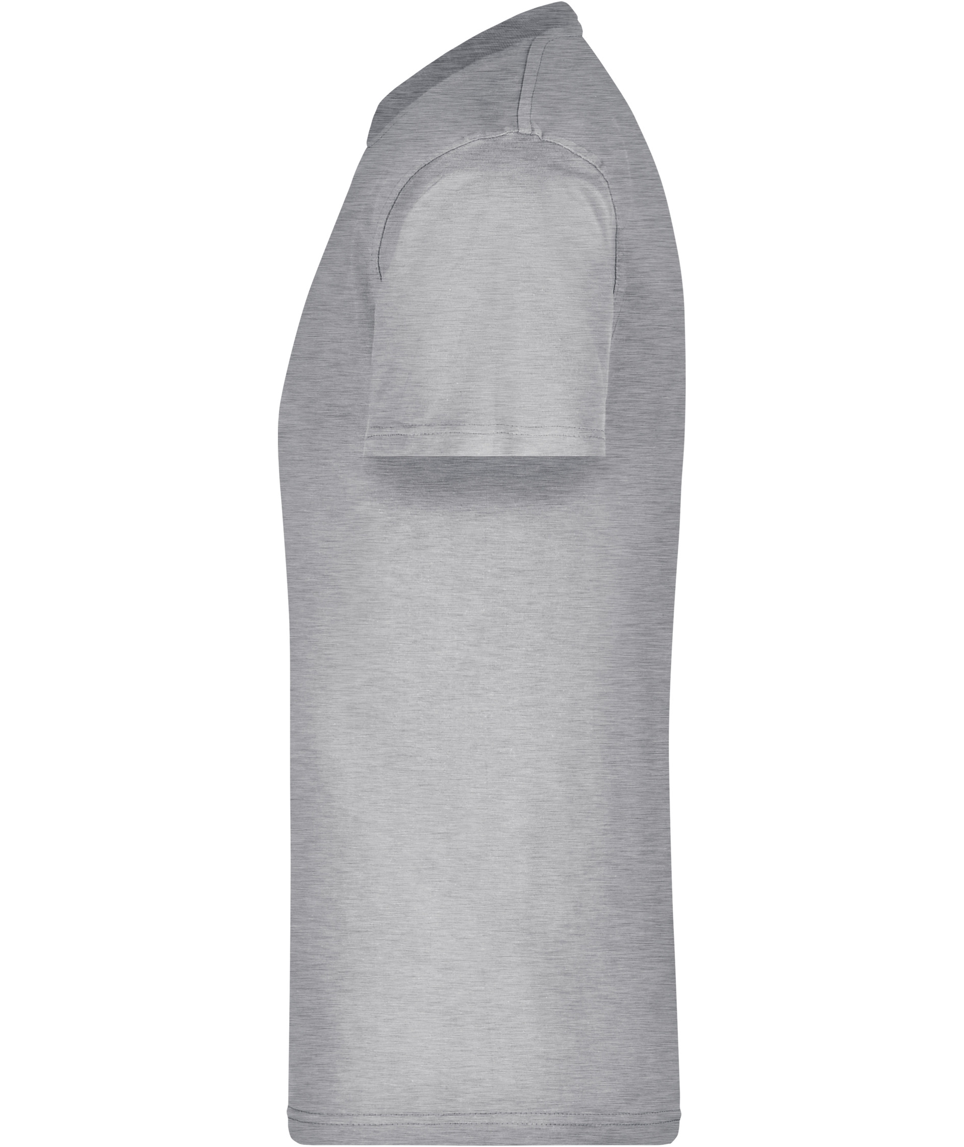 James & Nicholson T-shirt Round-T Heavy, Grey-Heather, large image number 3