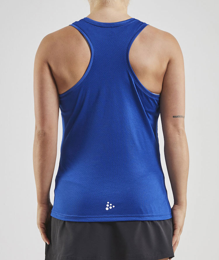 Craft Pro Control Impact dame tank top, Navy/Club cobolt, large image number 2