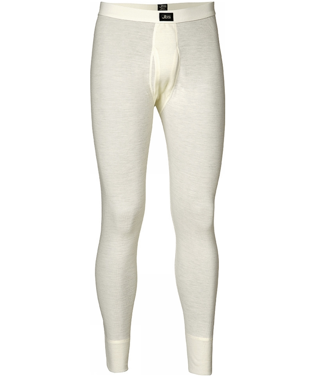 JBS lange underbukser med merino uld, Hvid