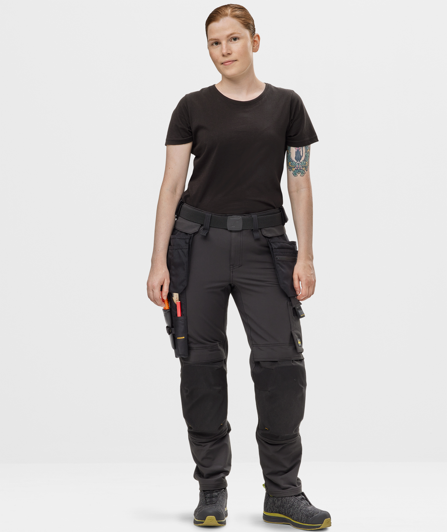 Snickers Damen T-Shirt 2516, Schwarz, large image number 1