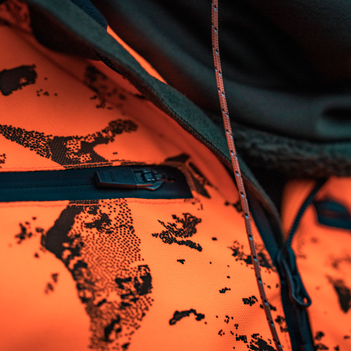 Seeland Trax Blaze Jacke, Orange Blaze InVis MPC, large image number 4