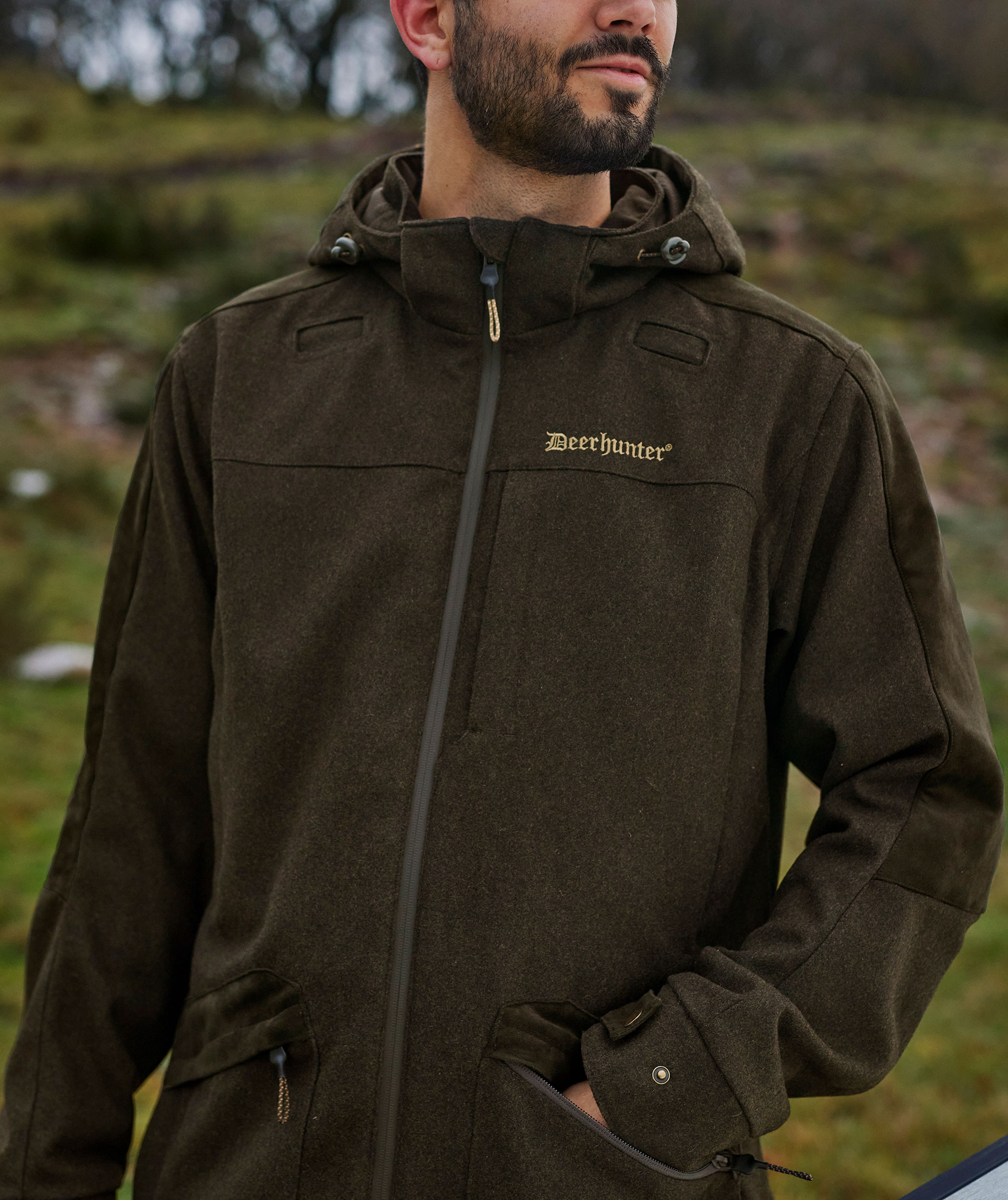 Deerhunter Tatra Jacke mit Wolle, Loden Wood, large image number 6