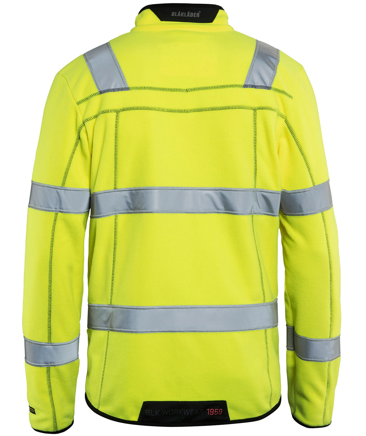 Bl&aring;kl&auml;der Microfleece-Jacke, Hi-Vis Gelb, large image number 2