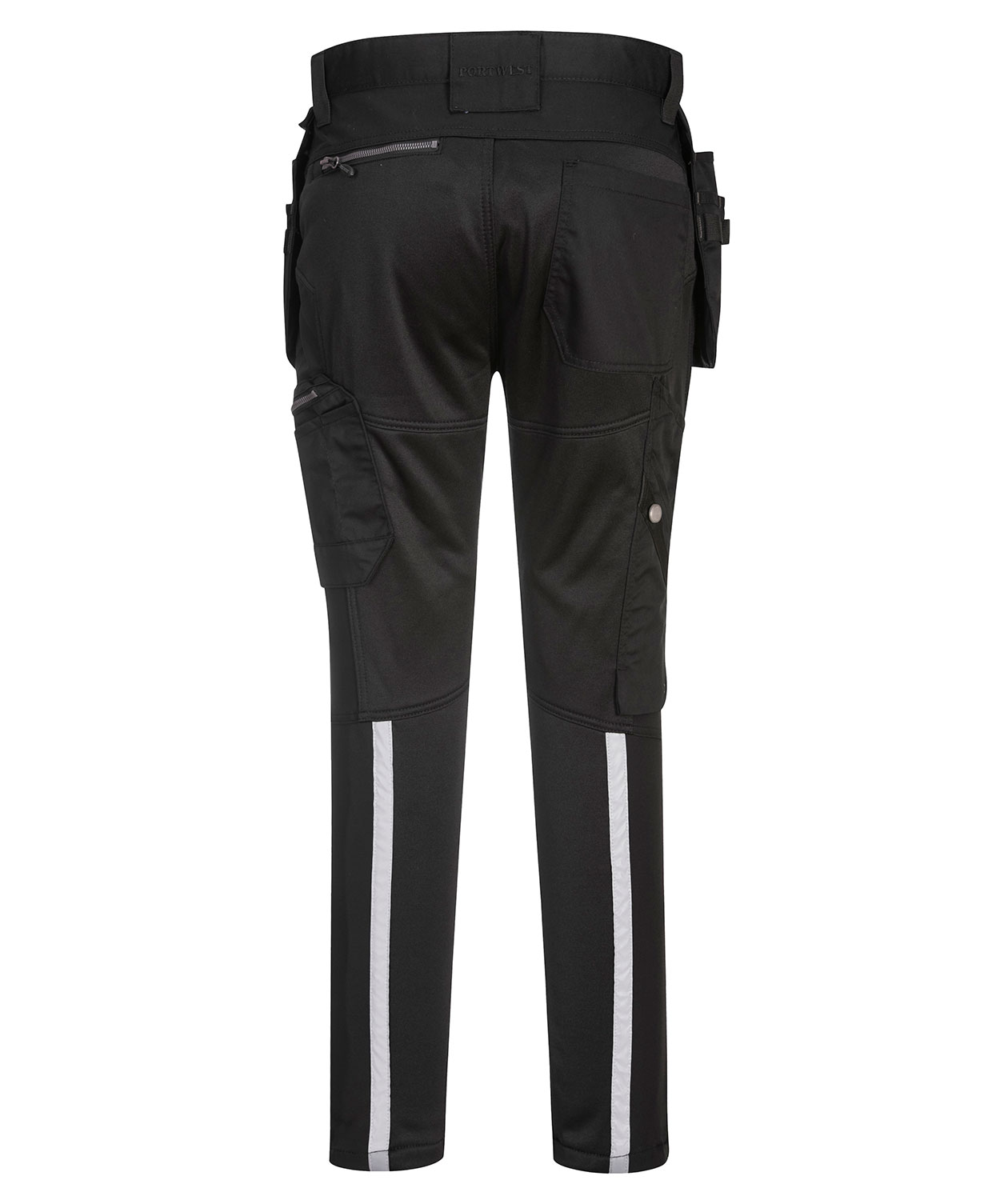 Portwest KX3 h&aring;ndverksbukse full stretch, Svart