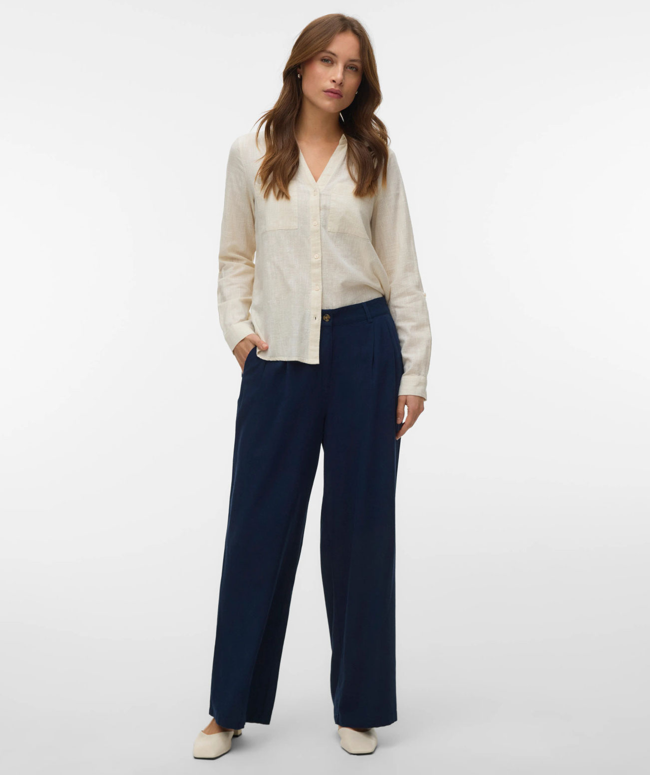 Vero Moda VMTHILDE Damenhemd