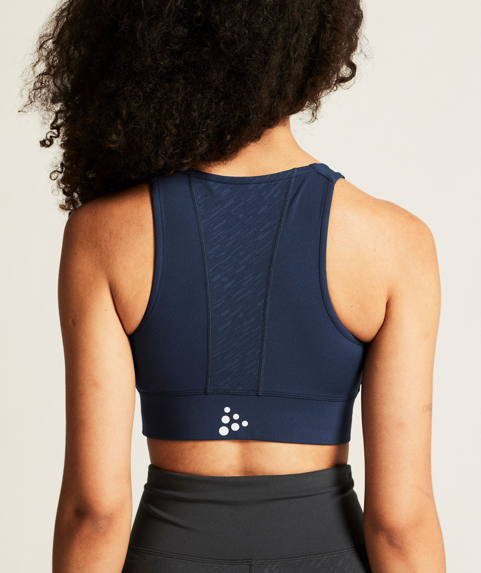Craft Rush 2.0 Damen sport BH, Navy, large image number 6