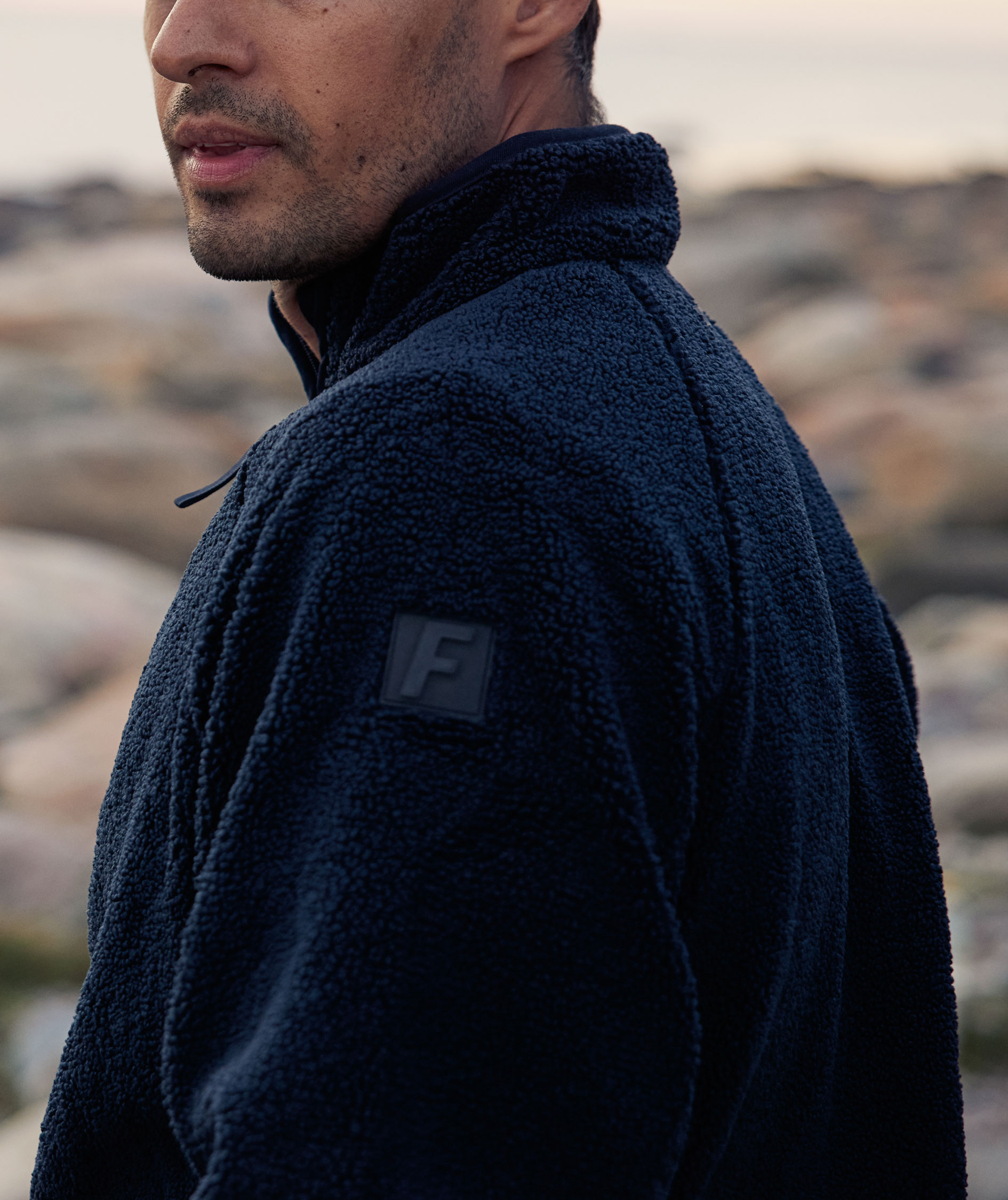 Fristads Copper p&auml;lsfiberjacka, M&ouml;rk Marinbl&aring;, large image number 9