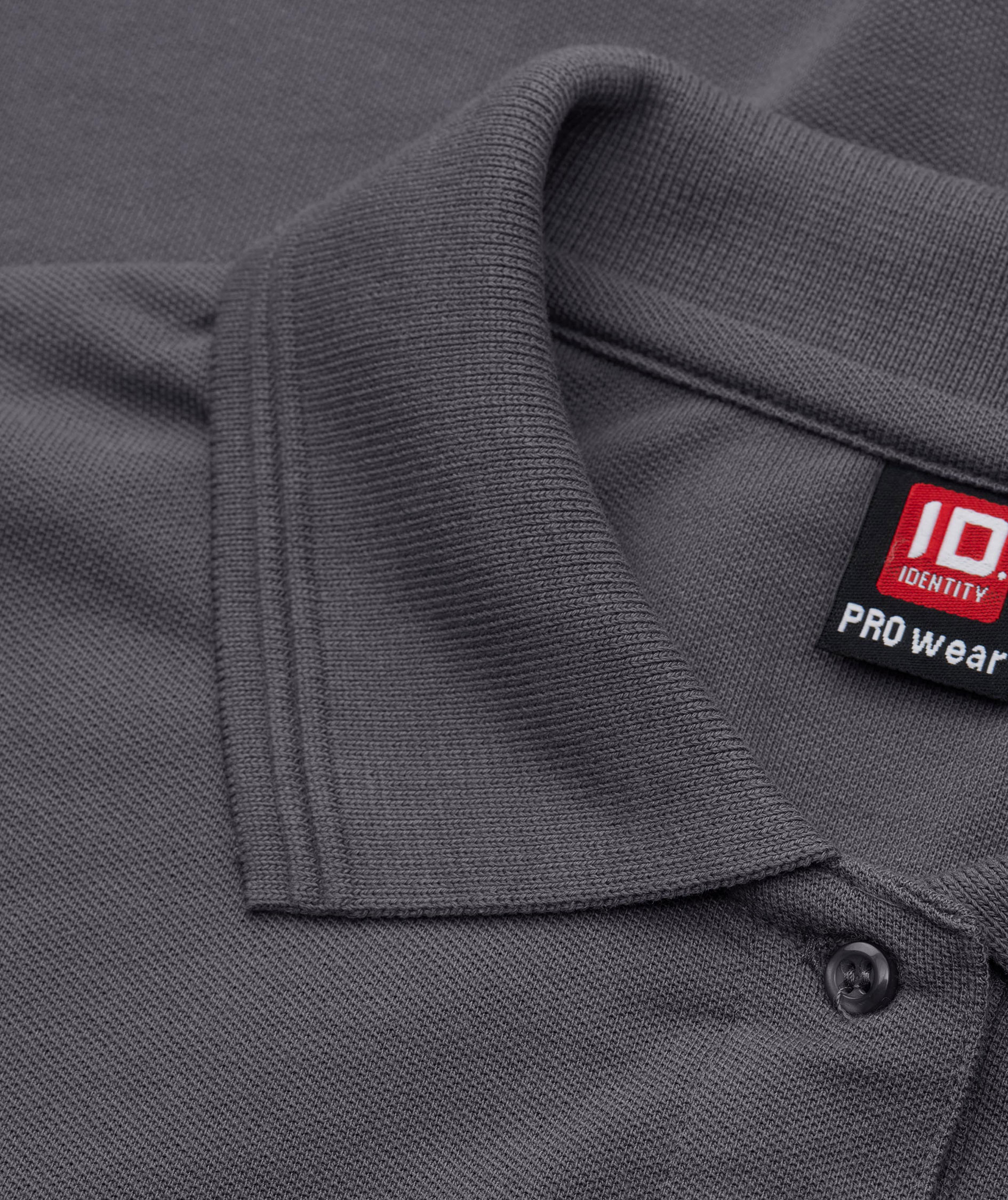 ID PRO Wear dame Polo T-skjorte, Silver Grey, large image number 3