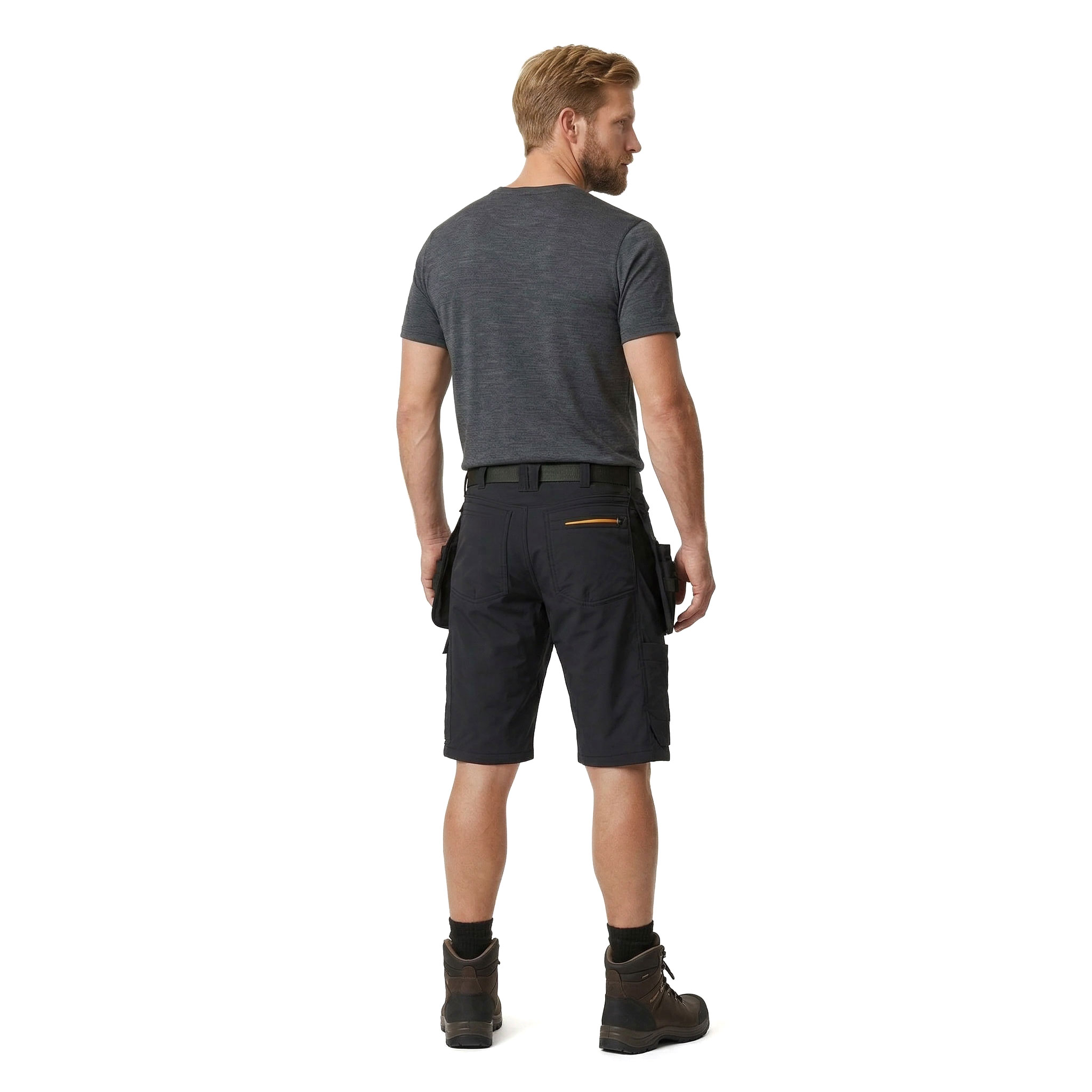 Kansas Evolve Craftsmen Hantwerkershorts Full stretch, Schwarz, large image number 2