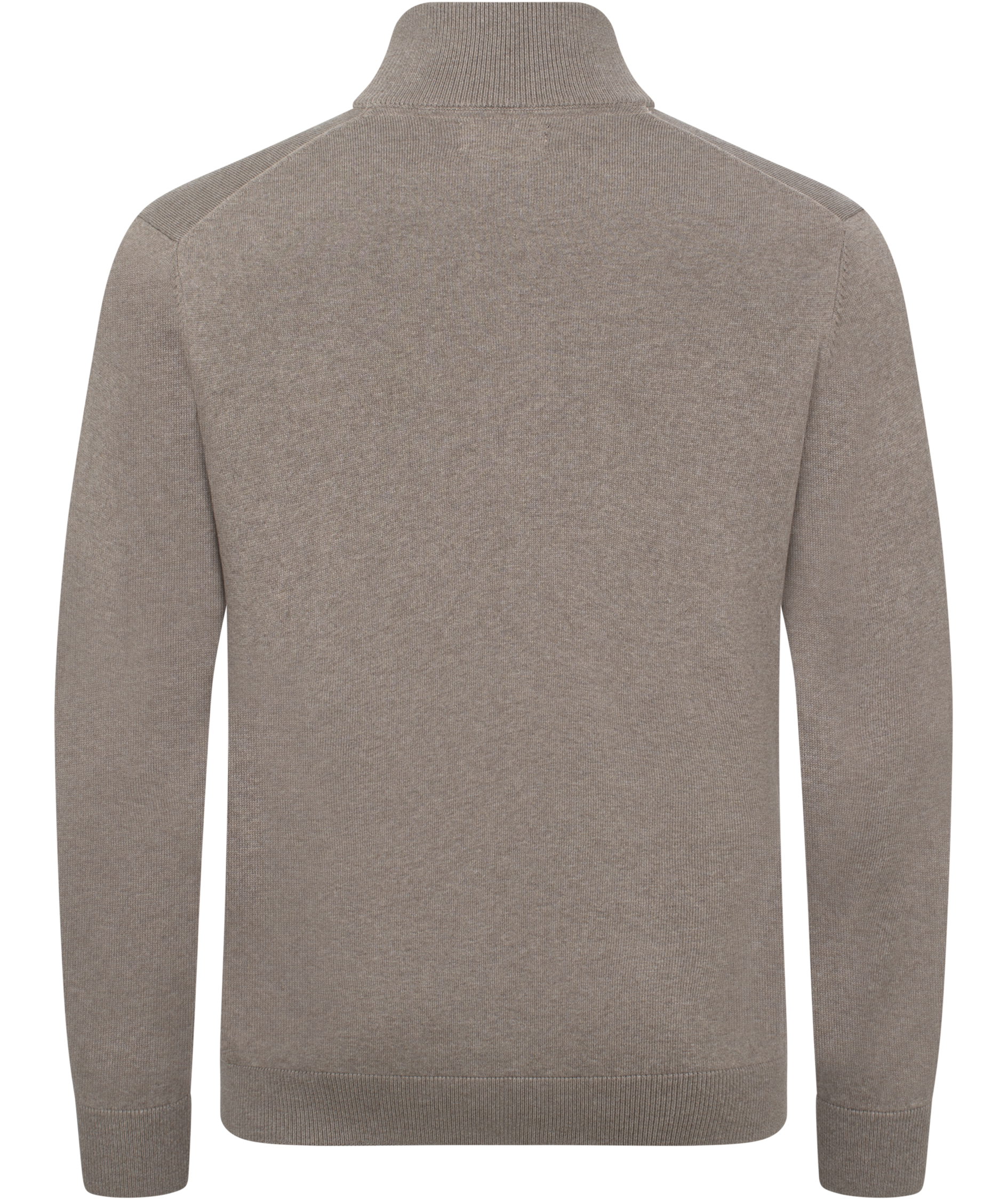 Cutter & Buck Oakville half zip striktr&oslash;je, Nougat Melange, large image number 2