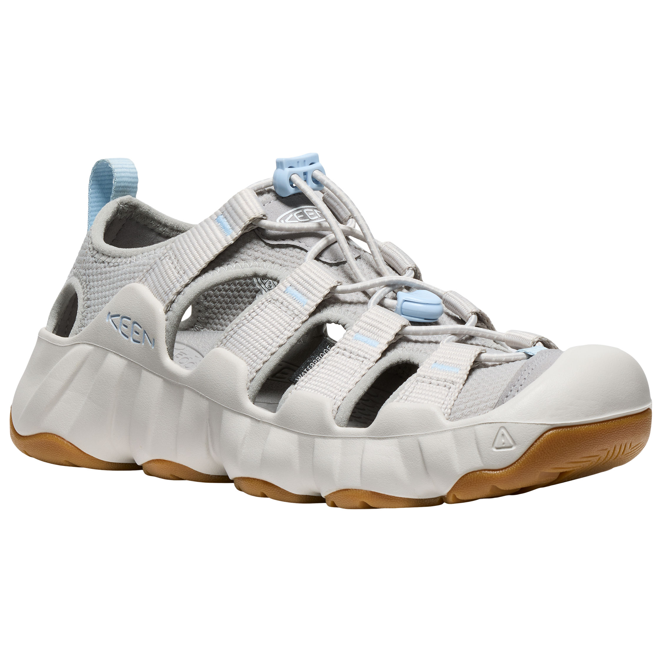 Keen Hyperport H2 women's sandals, Alloy/Skyway, large image number 3