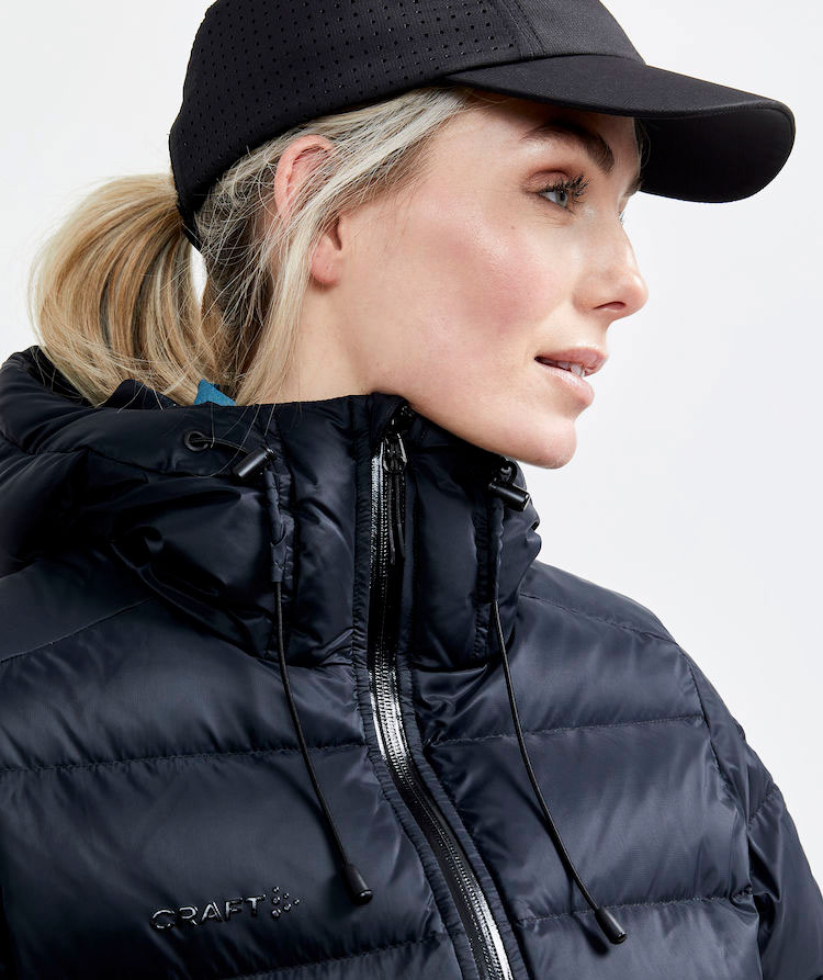 Craft ADV Explore dame dunjakke, Sort, large image number 3