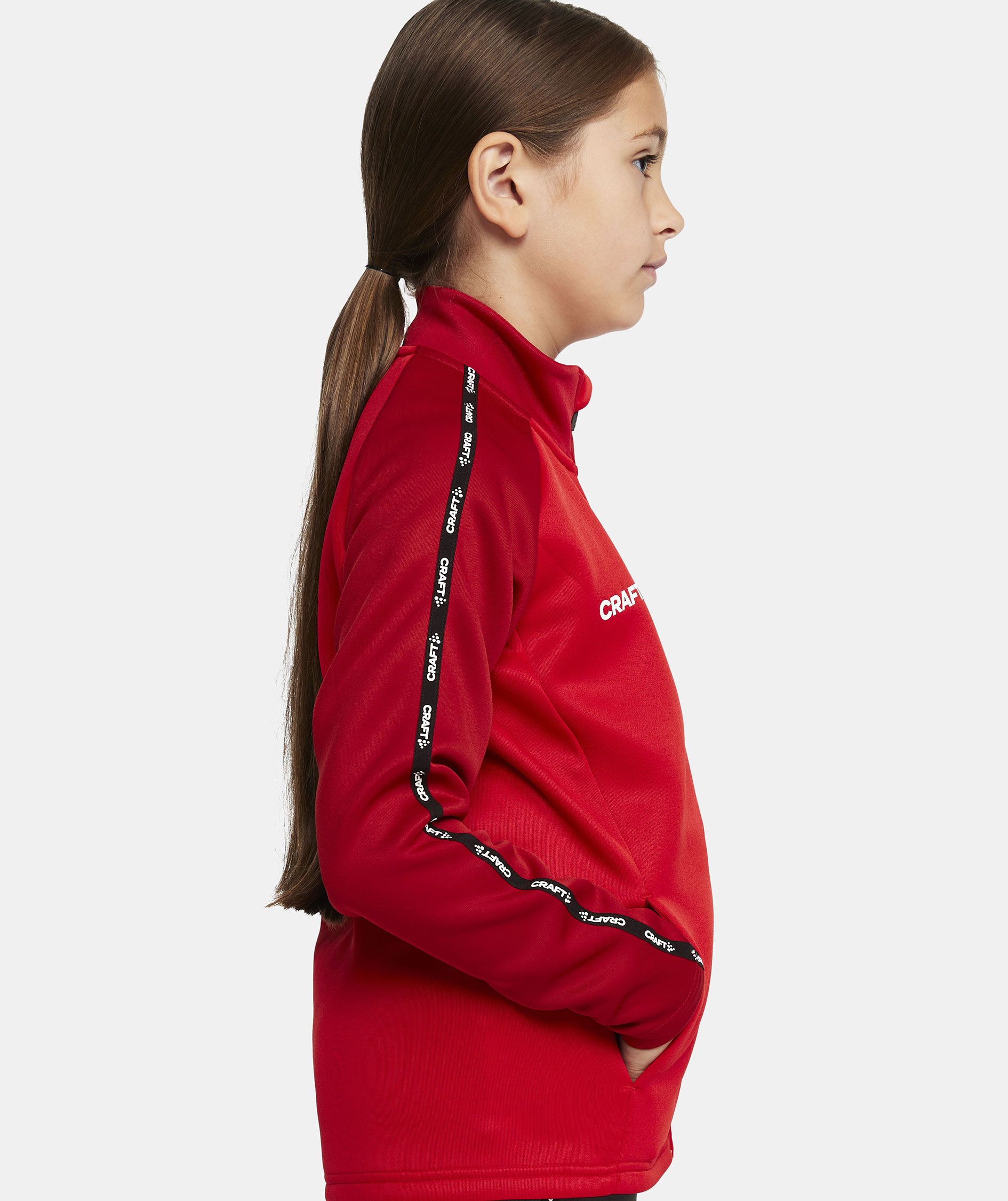 Craft Squad 2.0 cardigan til b&oslash;rn, Bright Red-Express, large image number 7