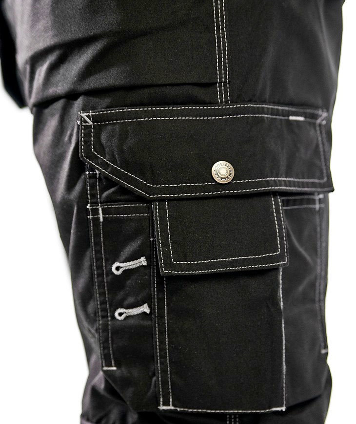 Bl&aring;kl&auml;der hantverksbyxa lightweight, Svart, large image number 6