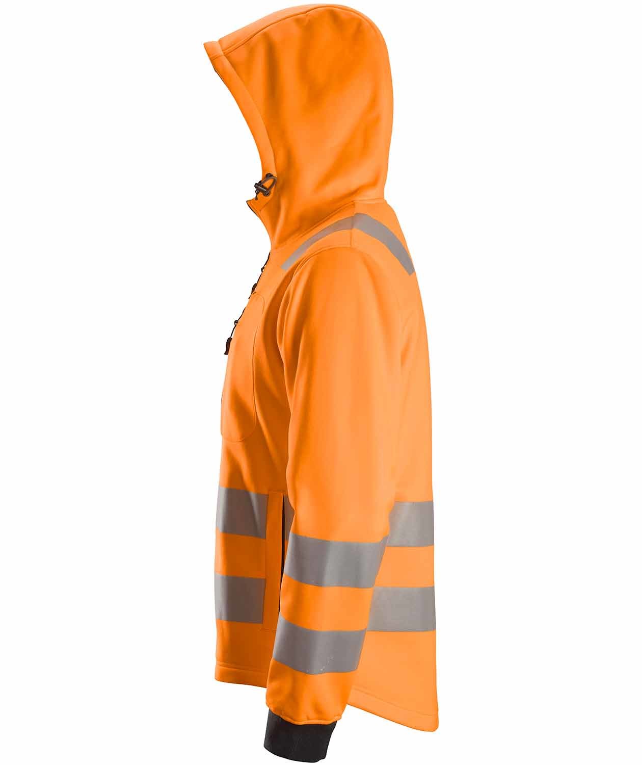 Snickers AllroundWork Kapuzensweatshirt 8039, Hi-vis Orange, large image number 2