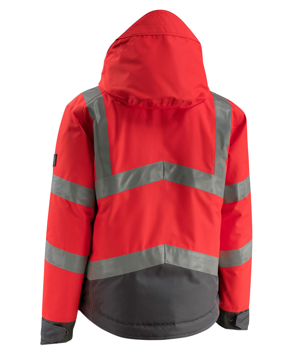 Mascot Safe Supreme Hastings vinterjakke, R&oslash;d/M&oslash;rk&nbsp;Antrasittgr&aring;, large image number 2