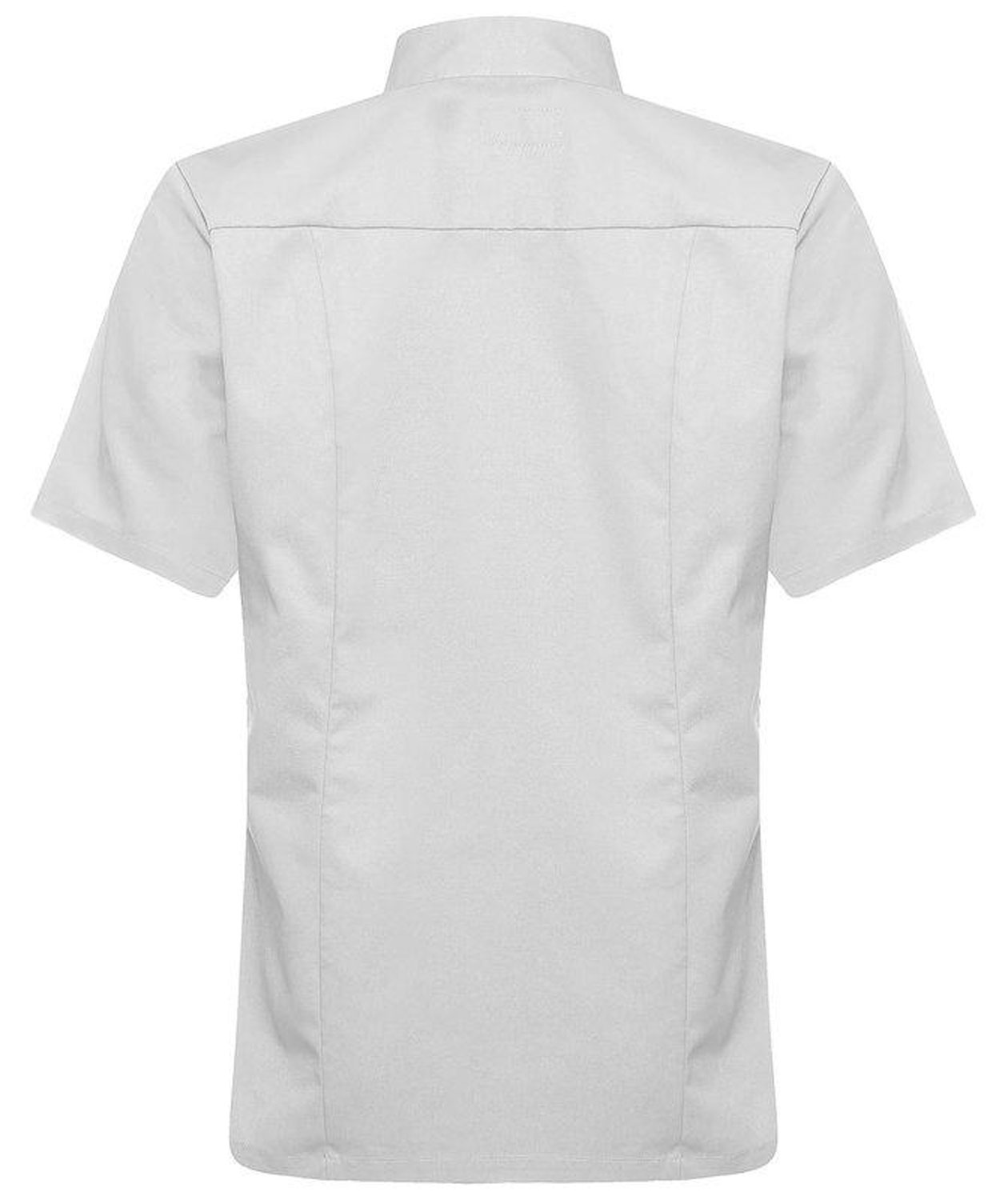 Segers slim fit kort&aelig;rmet kokkeskjorte, Lysegr&aring;, large image number 2