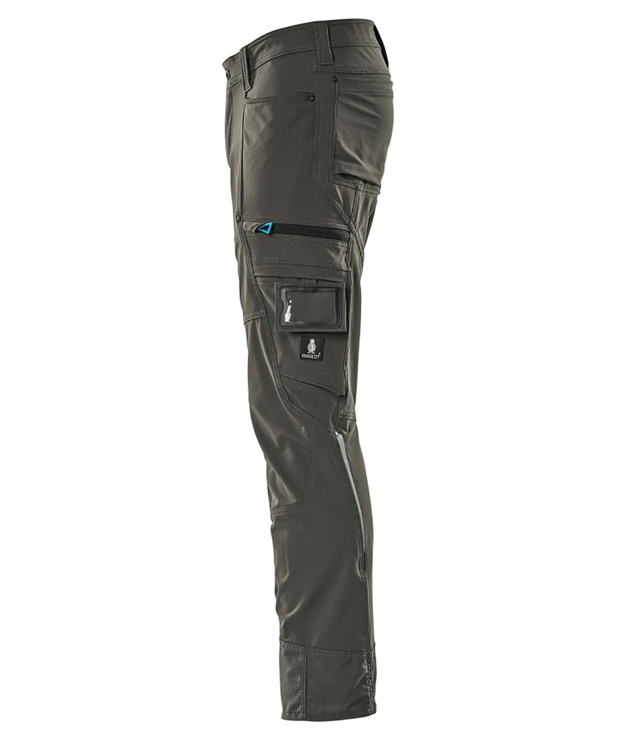 Mascot Advanced Diensthose full stretch, Dunkel Anthrazitgrau, large image number 3