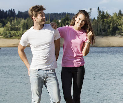 Clique Basic dame T-skjorte, Rosa, large image number 5