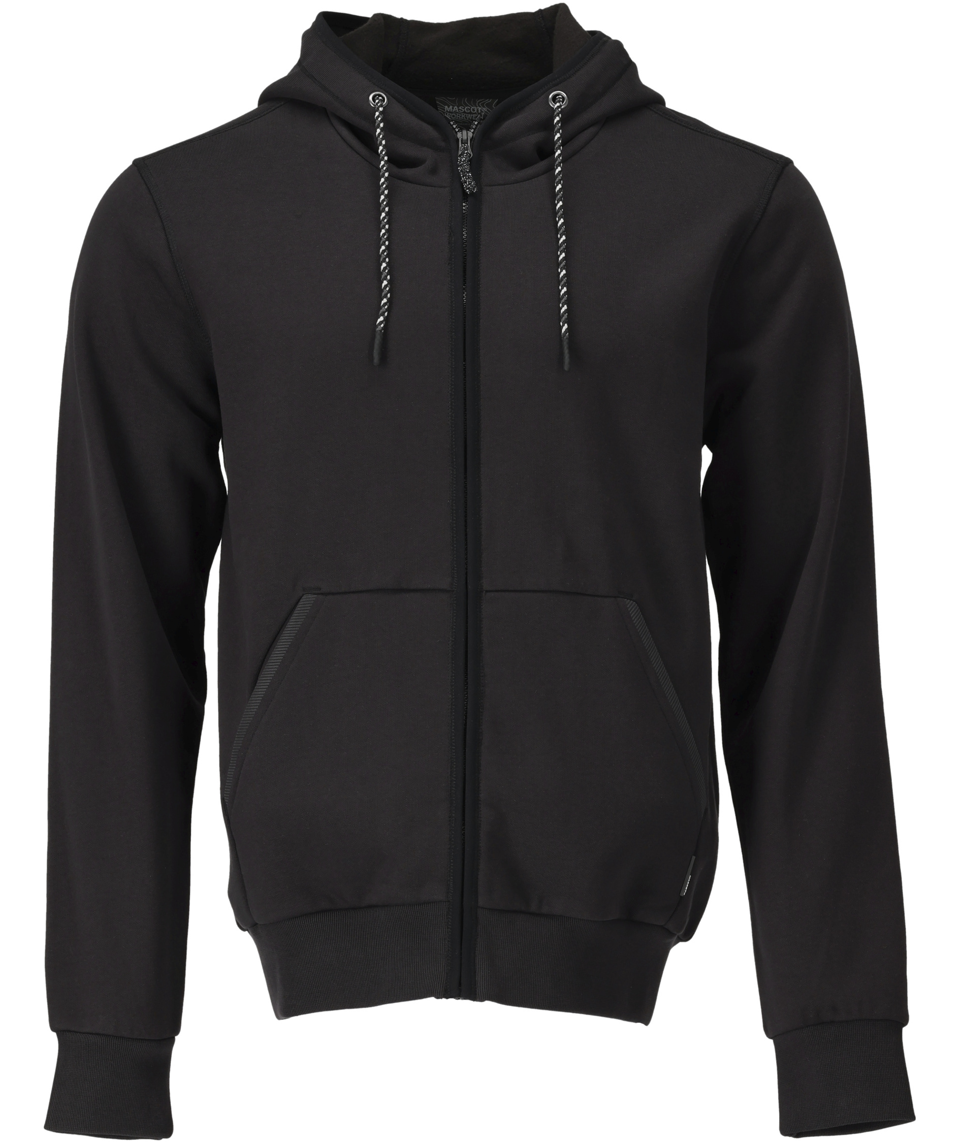 Mascot Customized hettegenser med glidel&aring;s, Svart, Svart, swatch