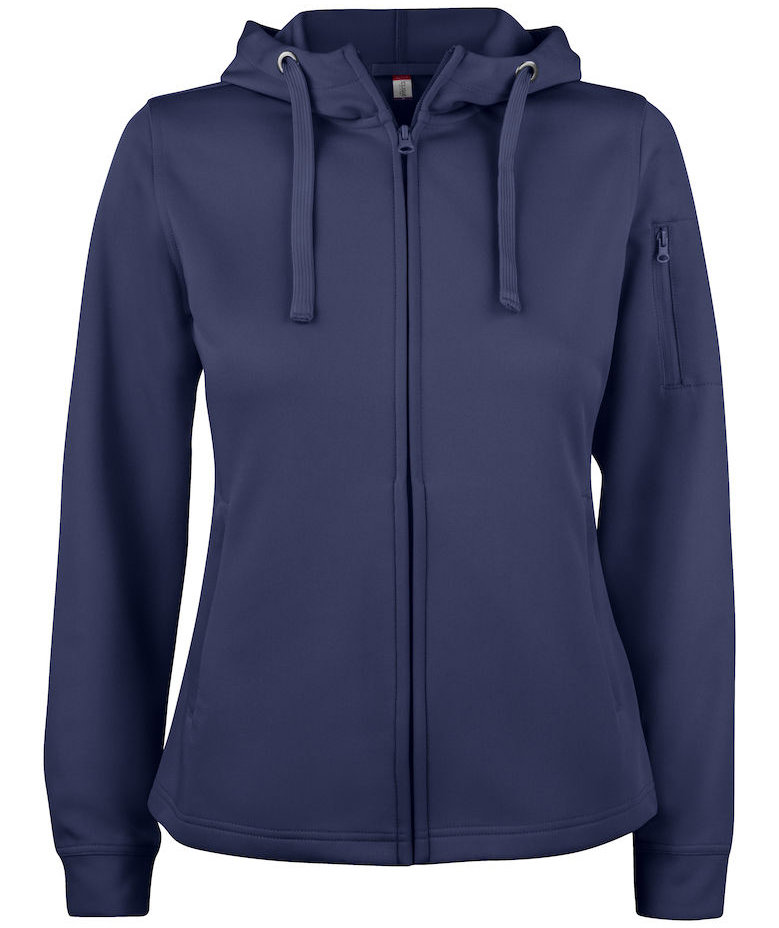 Clique Basic Active women's hoodie, Dark Marine Blue, large image number 0