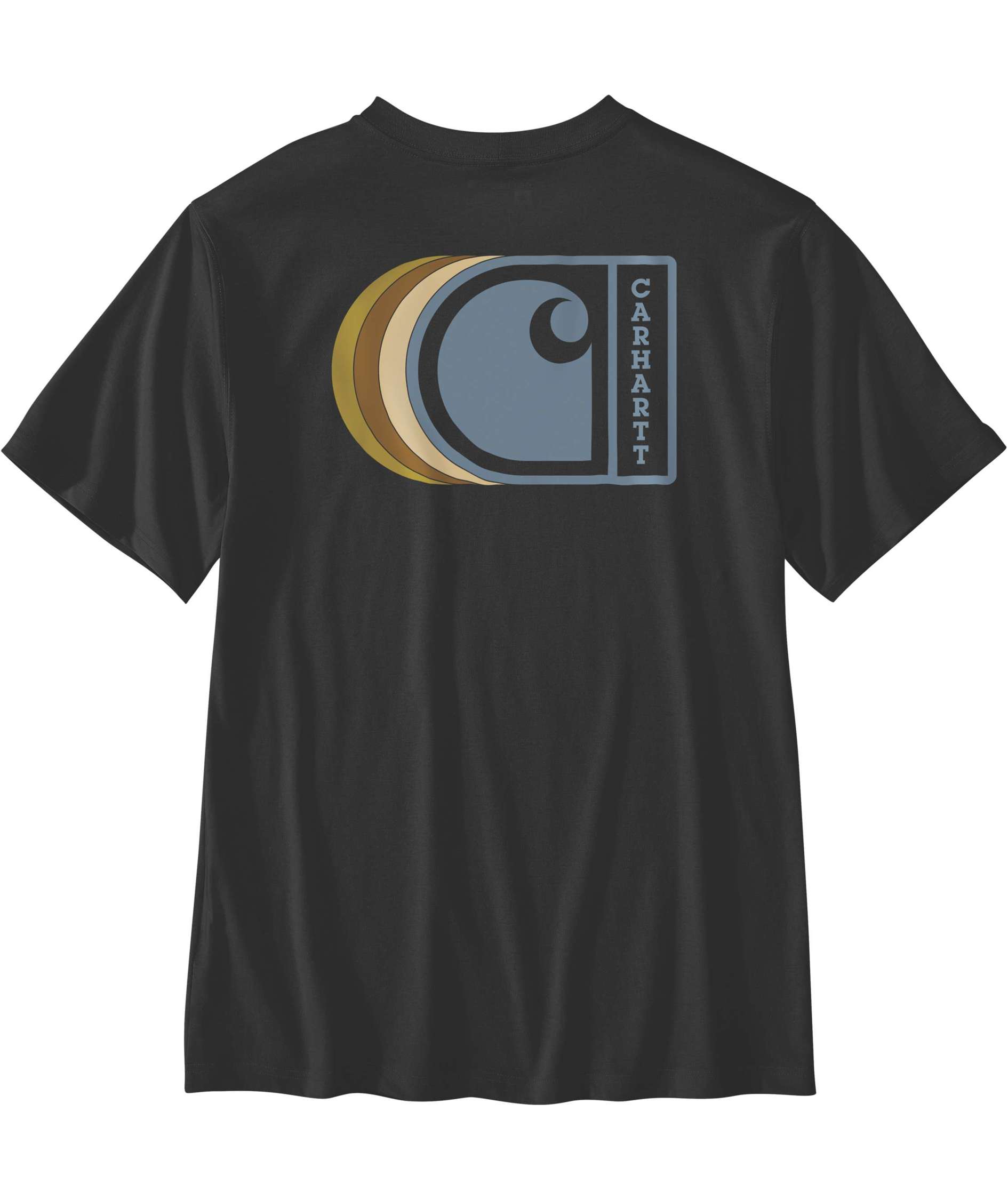 Carhartt Graphic T-shirt, Black, large image number 3