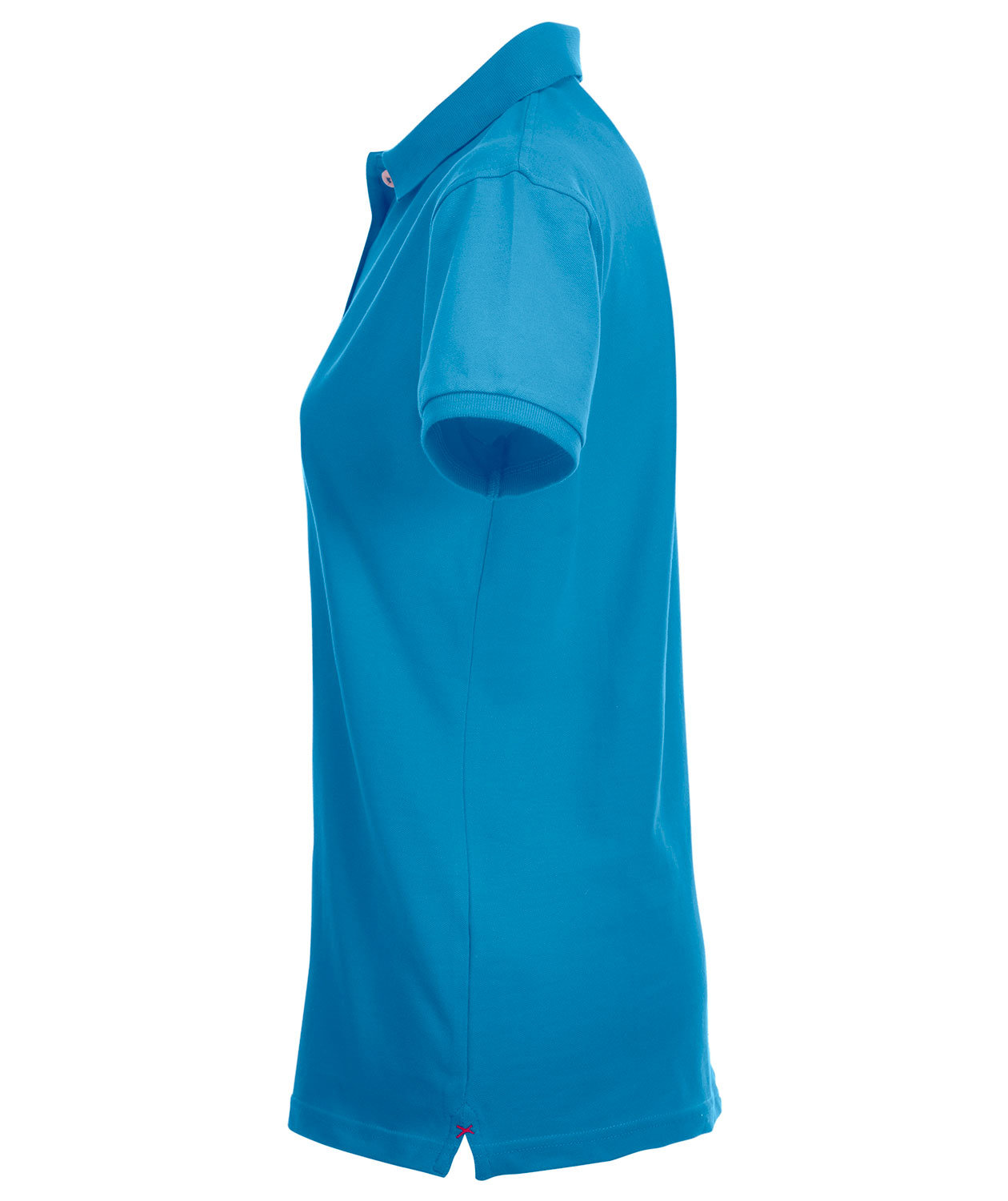 Clique Premium dame polo T-Skjorte, Turkis, large image number 1