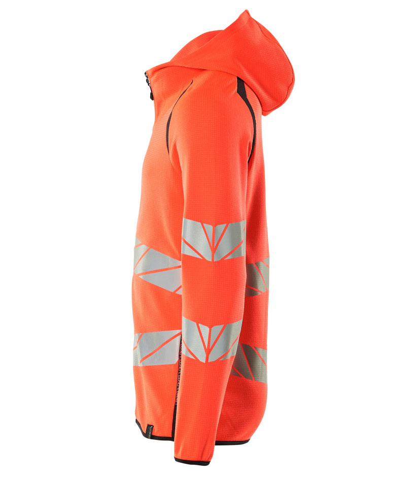 Mascot Accelerate Safe hettegenser, Hi-Vis R&oslash;d/M&oslash;rk Marine, large image number 3