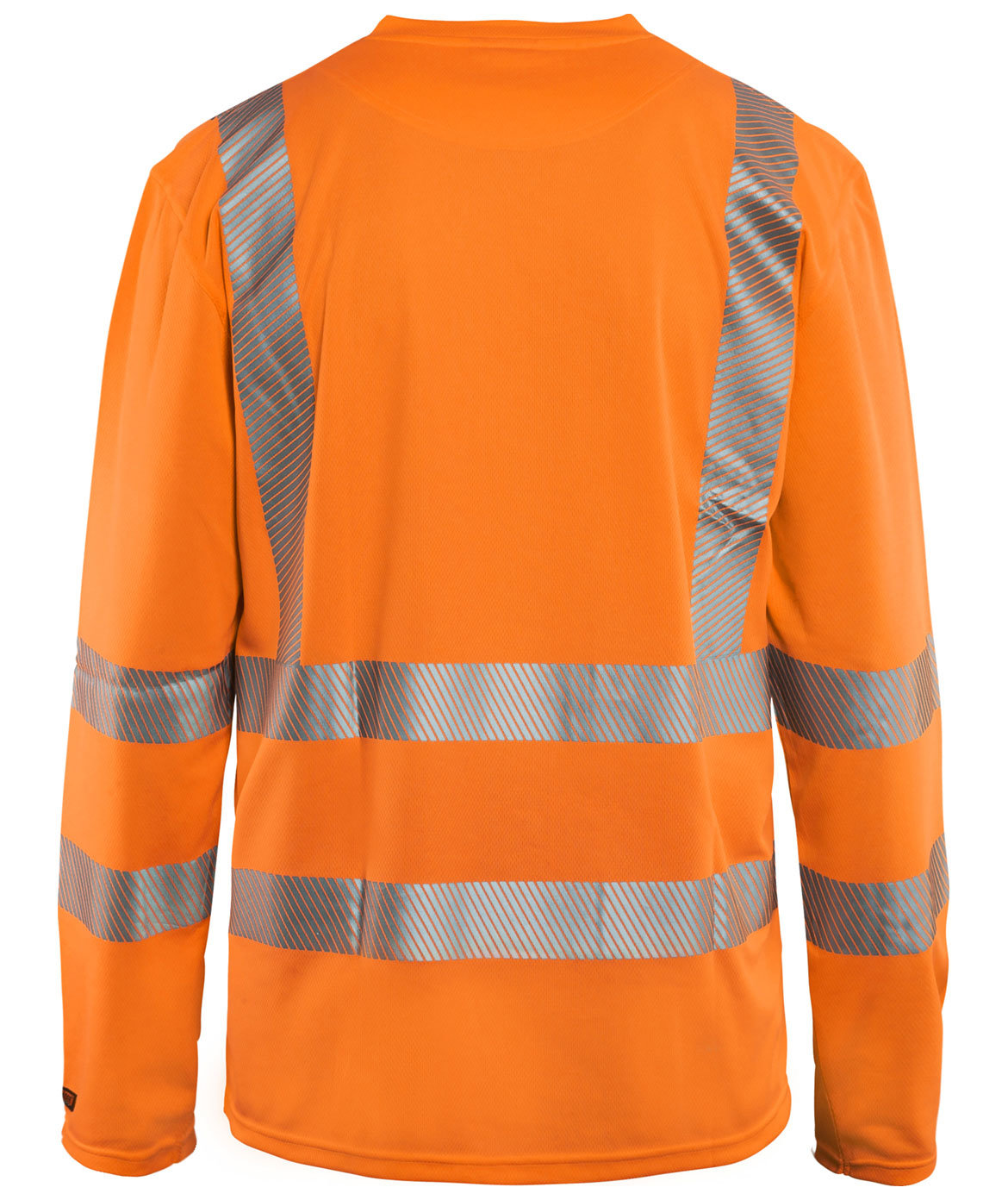 Bl&aring;kl&auml;der l&aring;ng&auml;rmad T-shirt, Varsel Orange, large image number 1