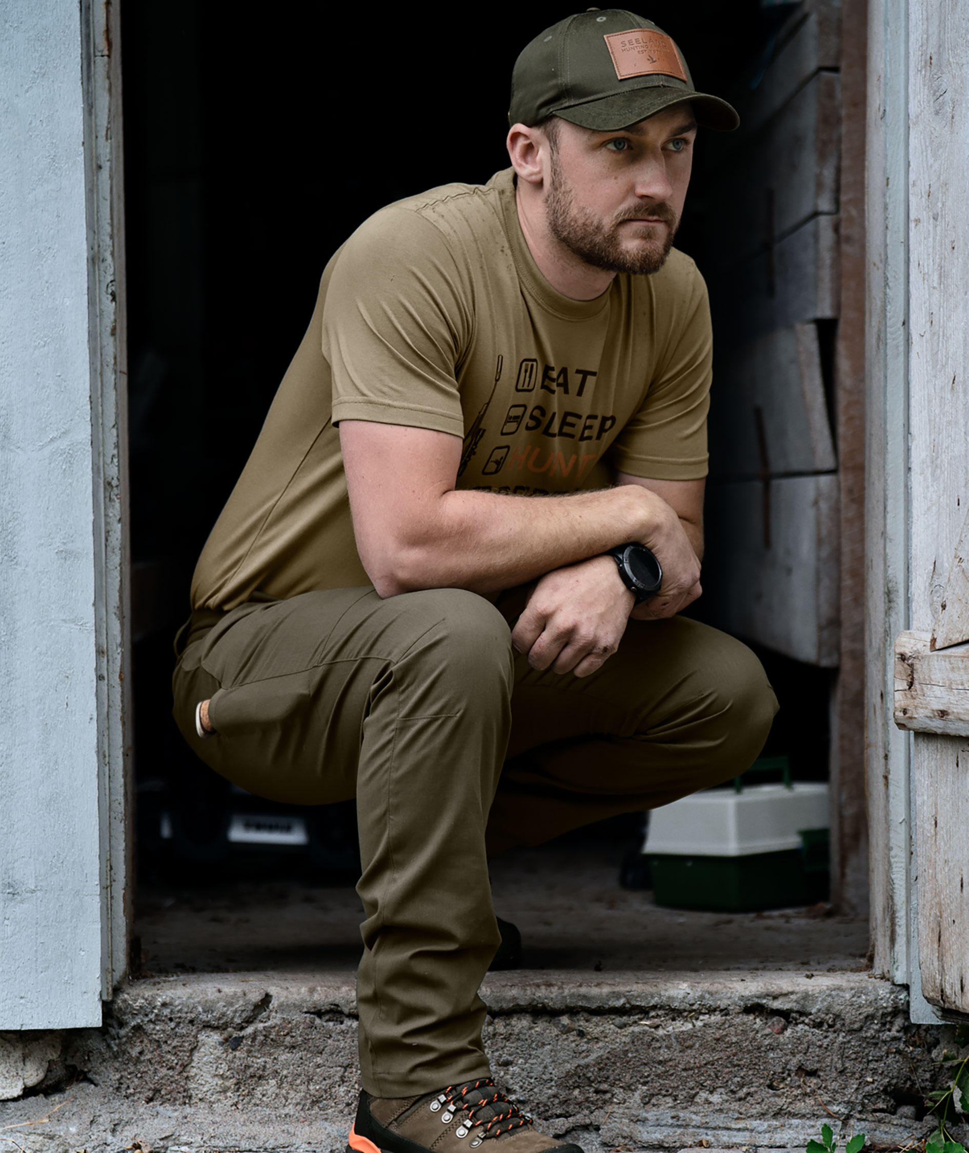 Seeland Beech trousers, Grape leaf, large image number 9